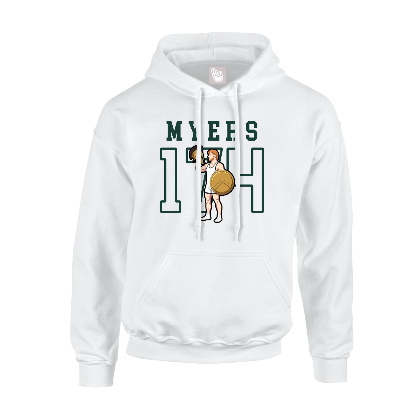 Youth Hoodie — Shirsey in White