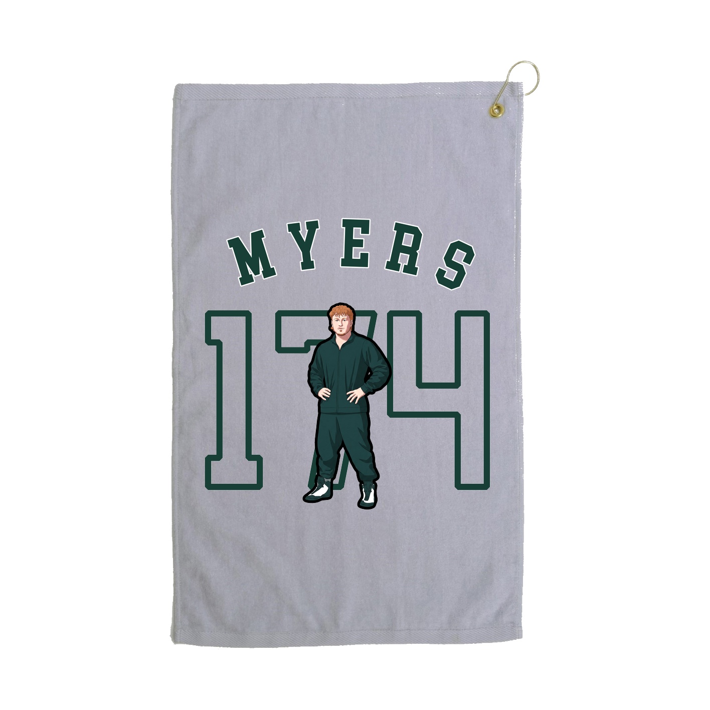 Golf Towel — Shirsey Arch in Grey