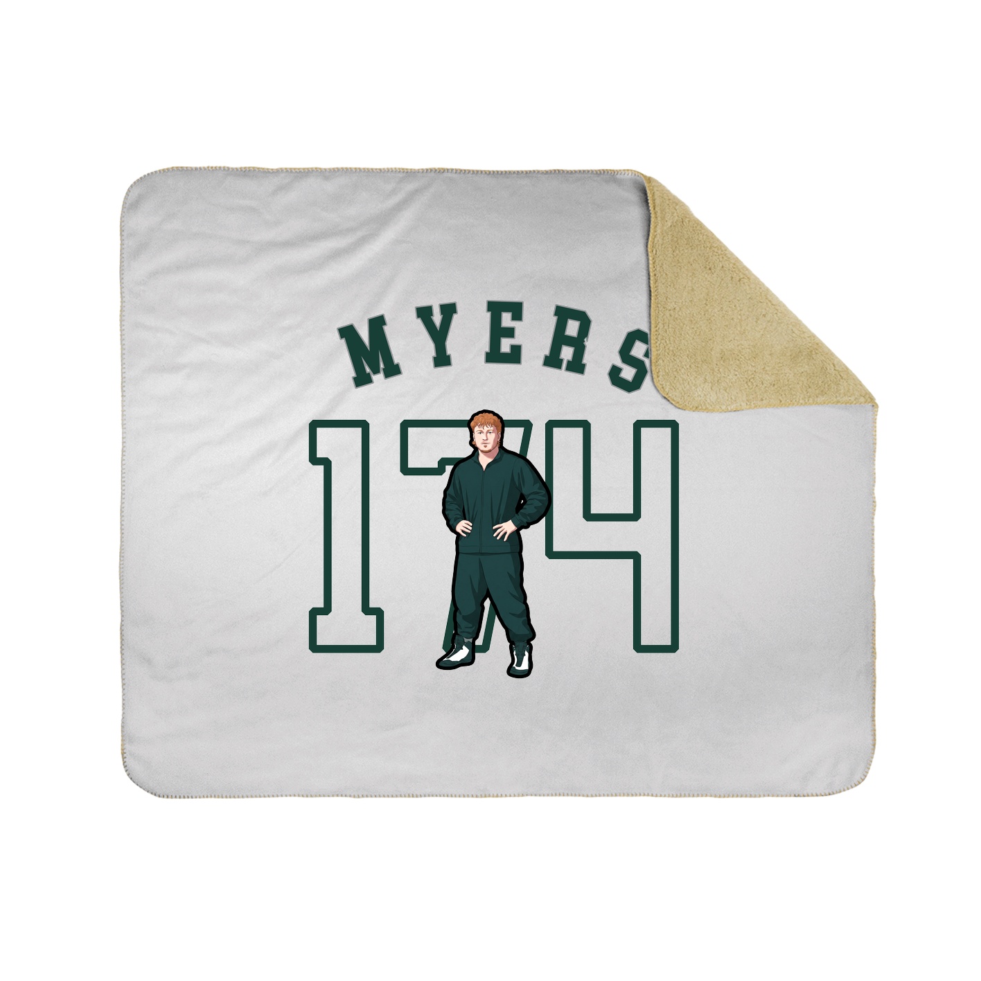 Throw Blanket — Shirsey Arch in White