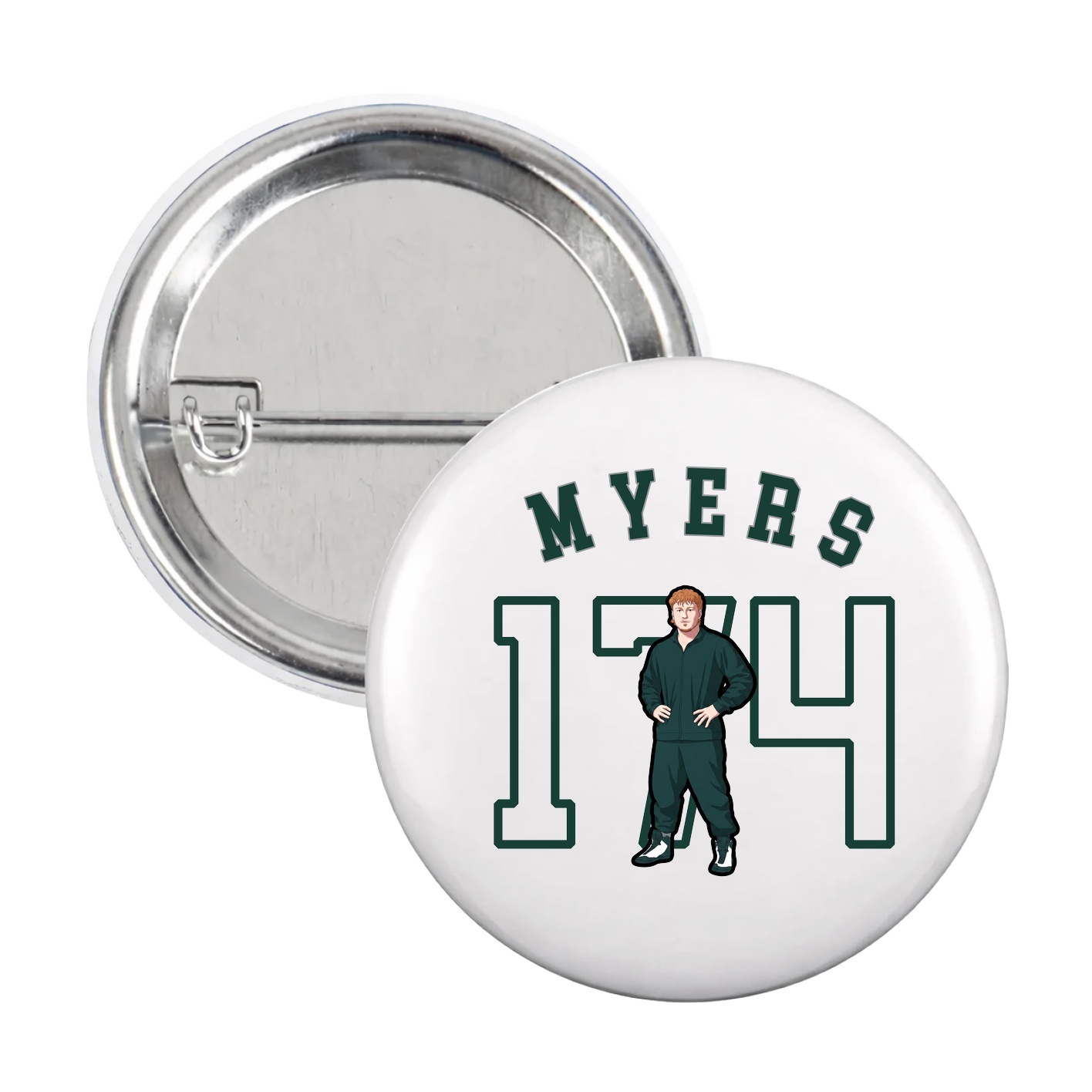 Game Day Button — Shirsey Arch in White