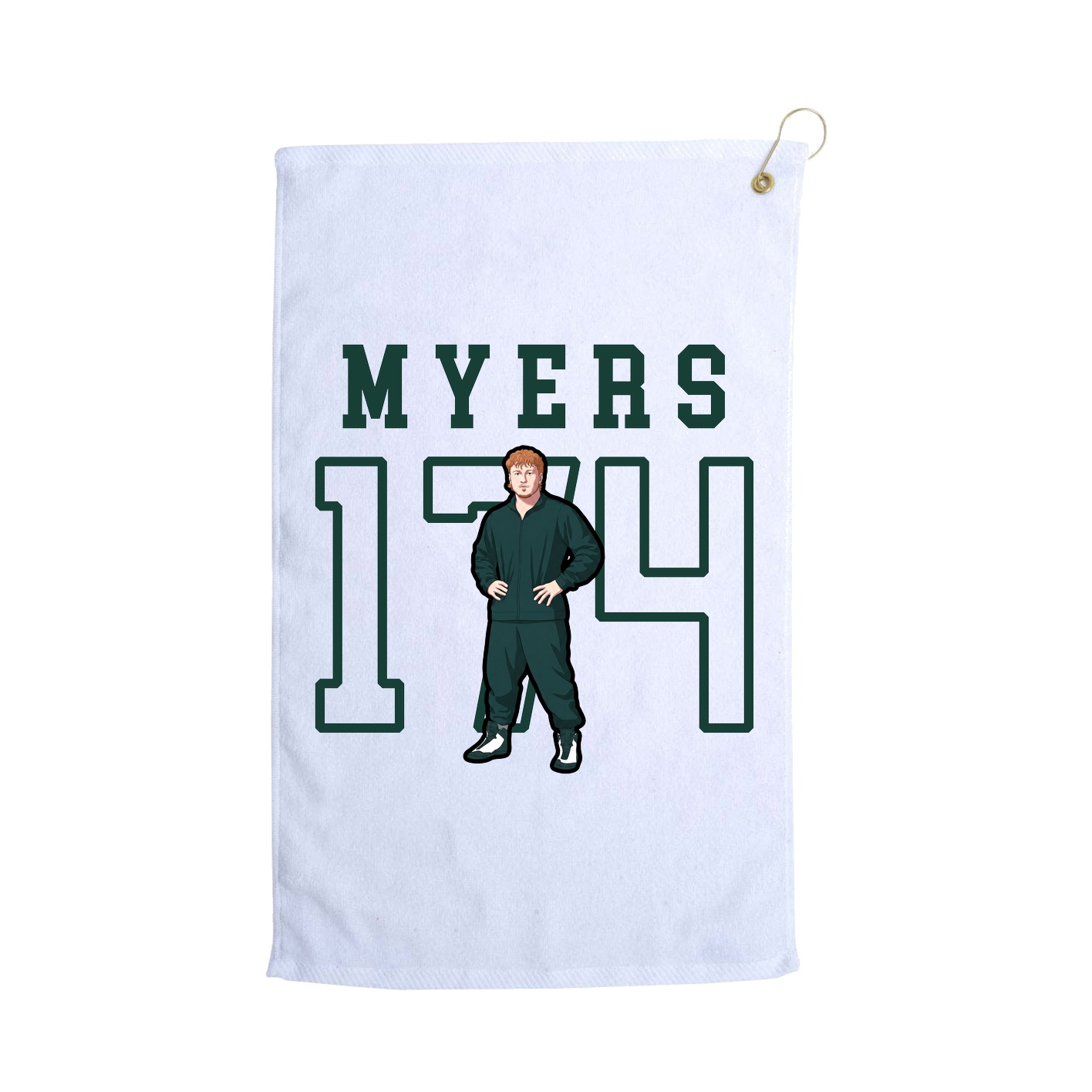 Golf Towel — Shirsey in White