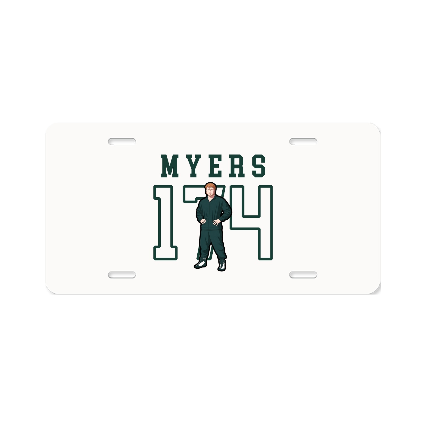 License Plate — Shirsey in Classic