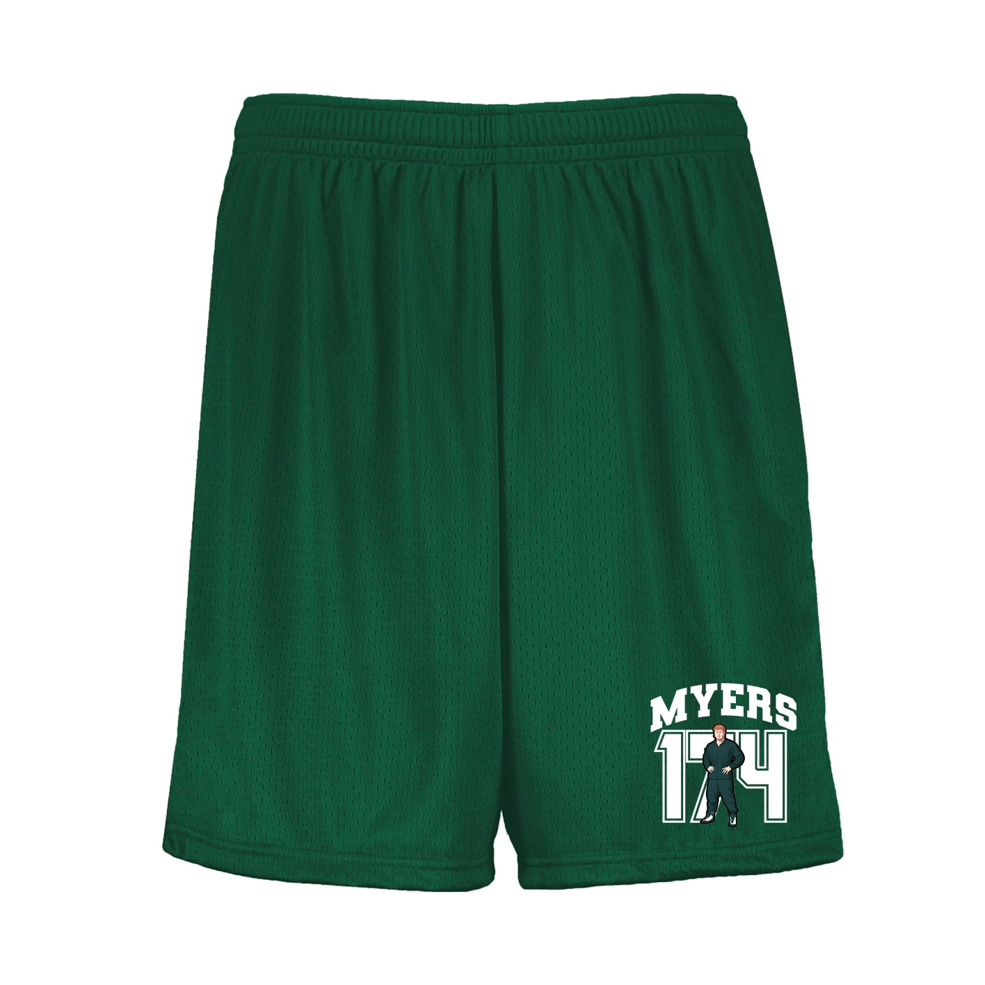 Shorts — Number in Green