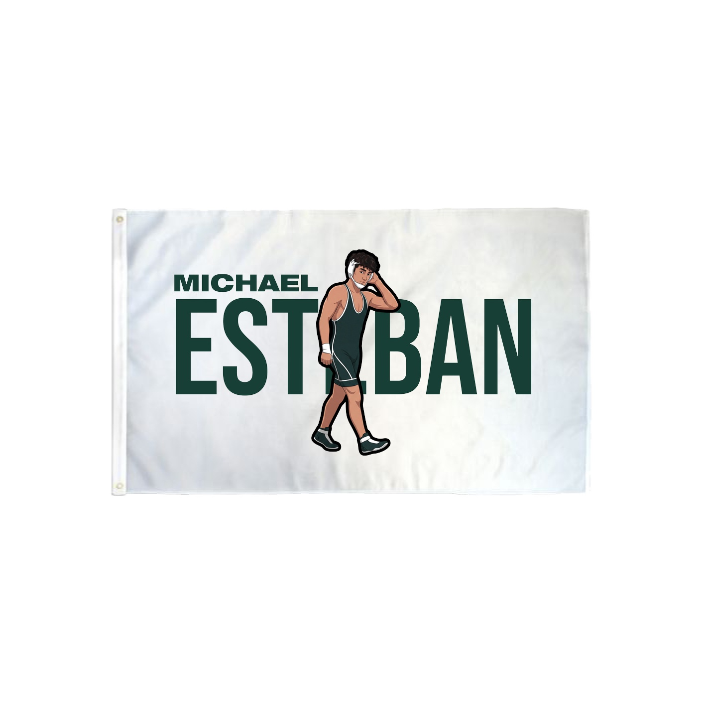 3x5 Flag — Player Name in Classic