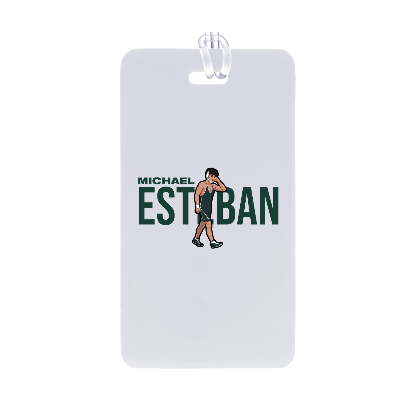 Bag Tag — Player Name in Classic