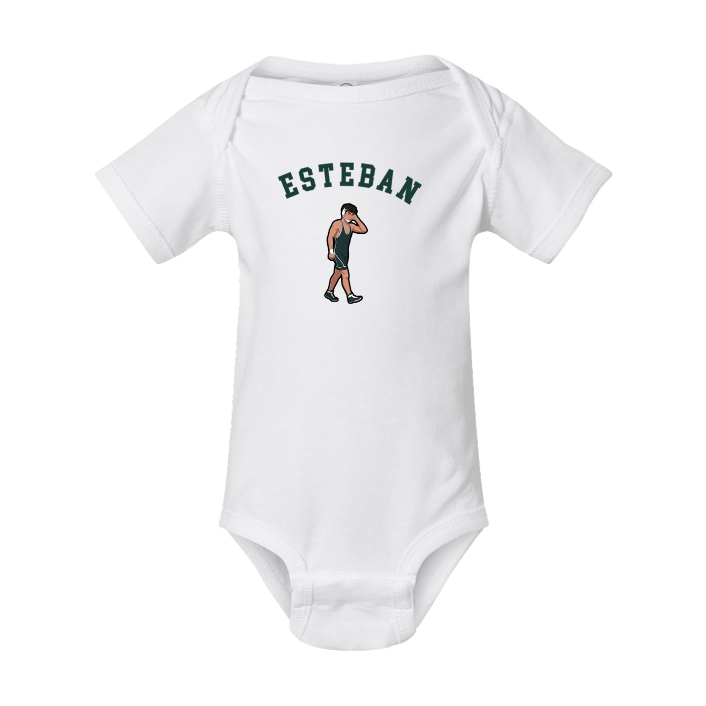 Baby Onesie — Shirsey Arch in White