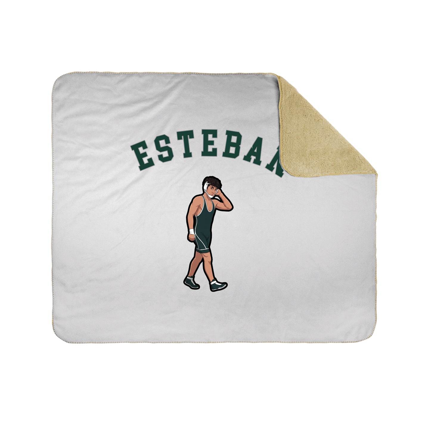 Throw Blanket — Shirsey Arch in White