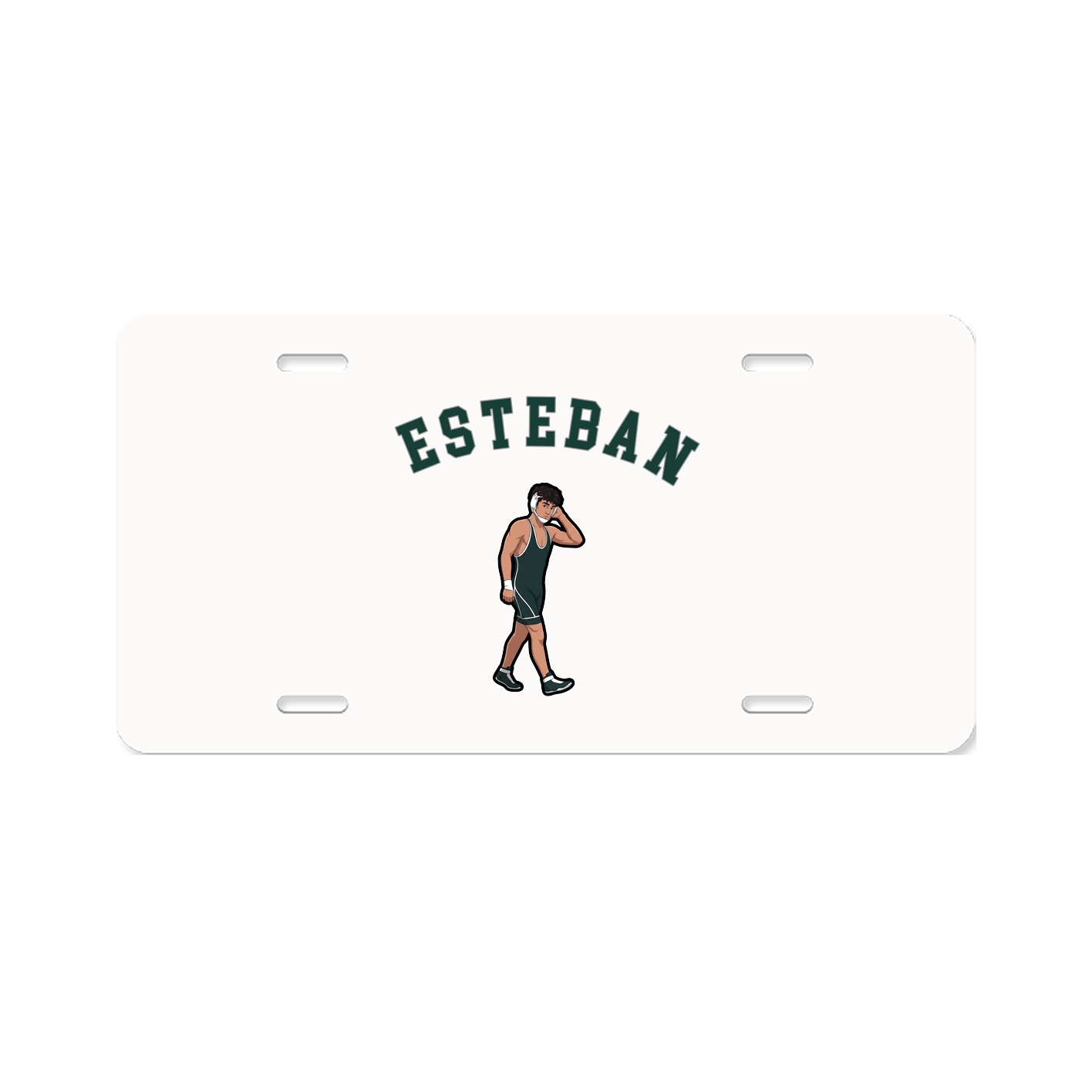 License Plate — Shirsey Arch in Classic