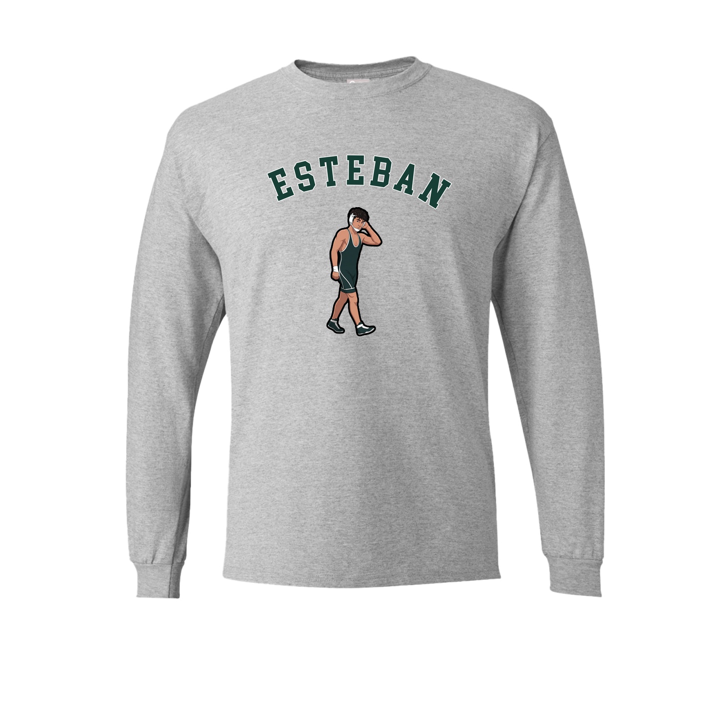 Long Sleeve Tee — Shirsey Arch in Grey