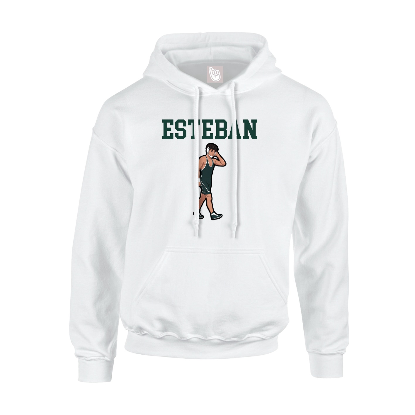 Youth Hoodie — Shirsey in White