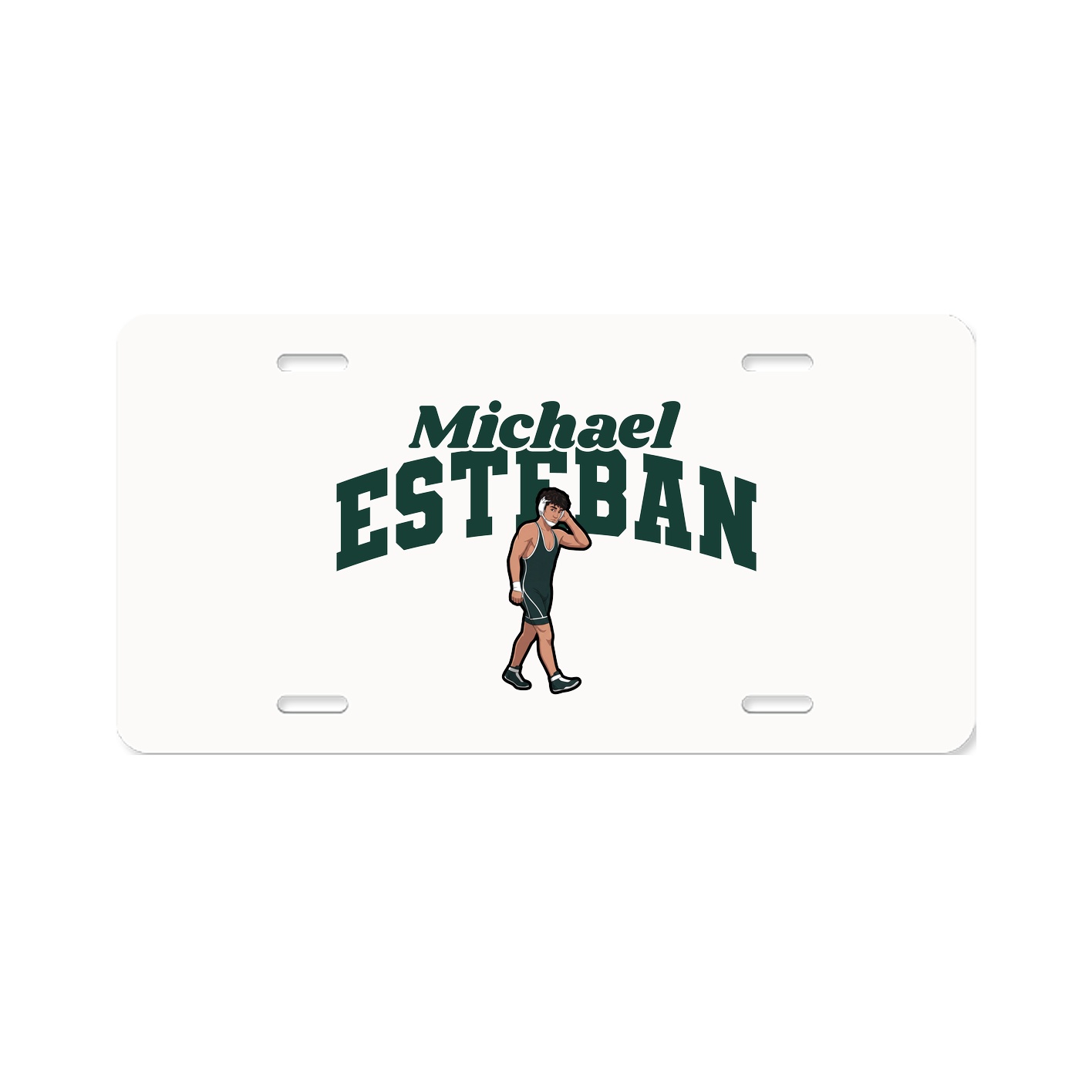 License Plate — Signature Arch in Classic
