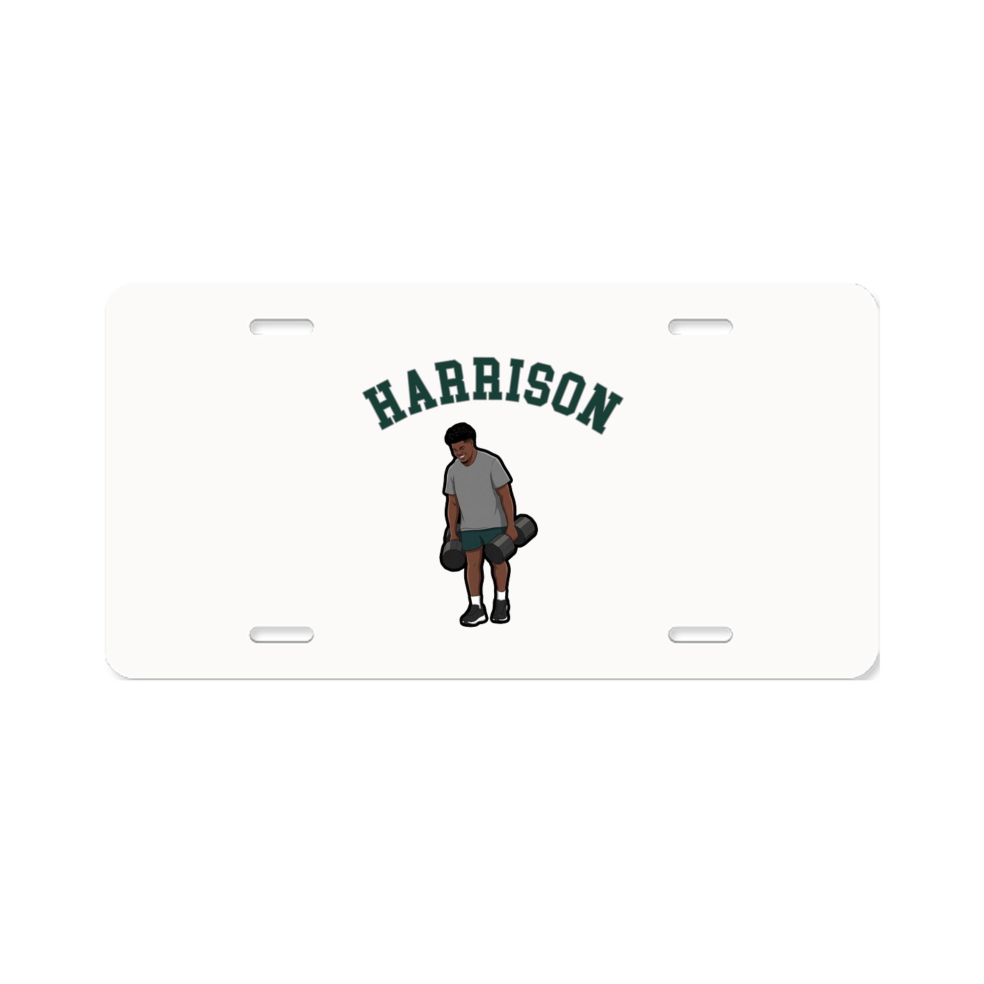 License Plate — Shirsey Arch in Classic