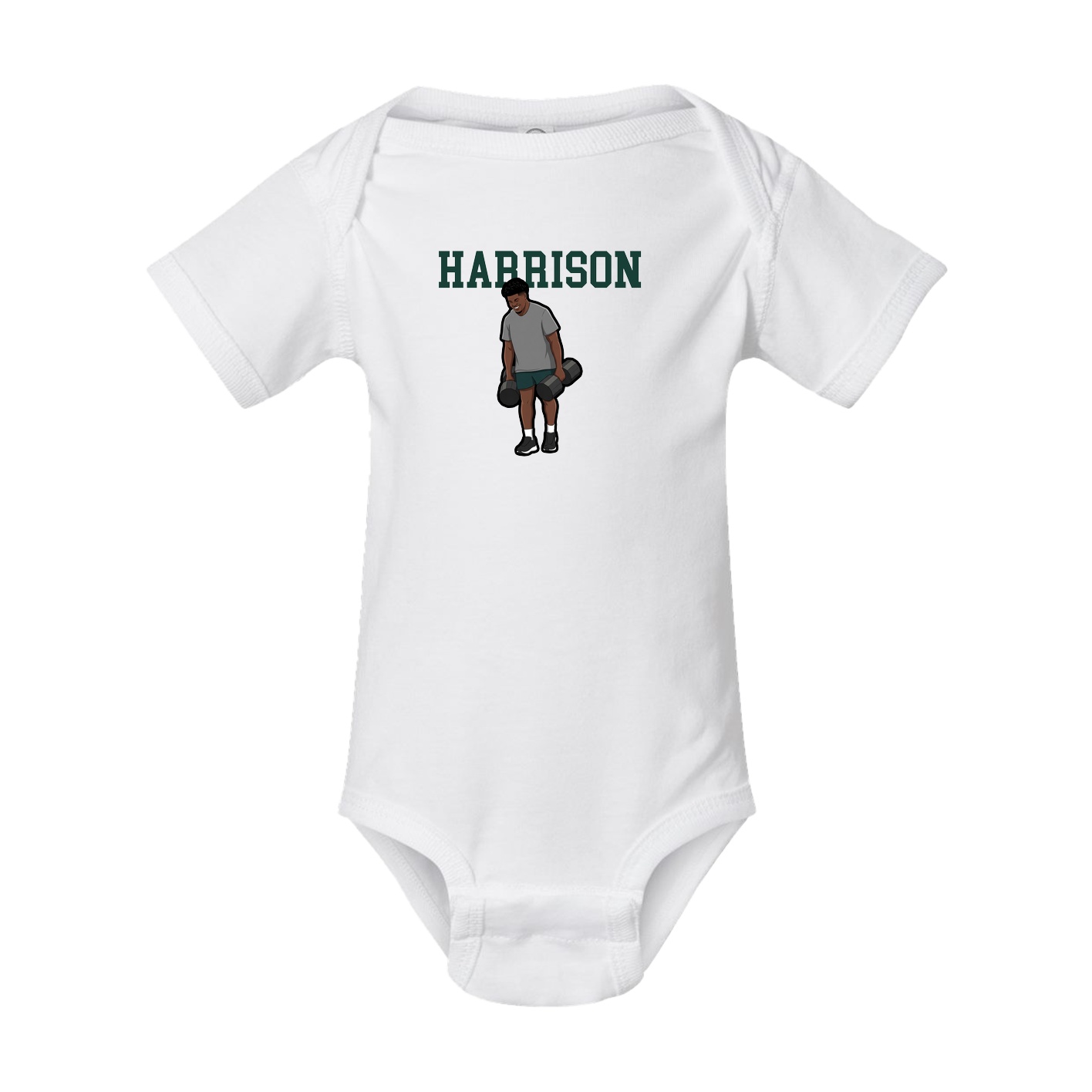 Baby Onesie — Shirsey in White