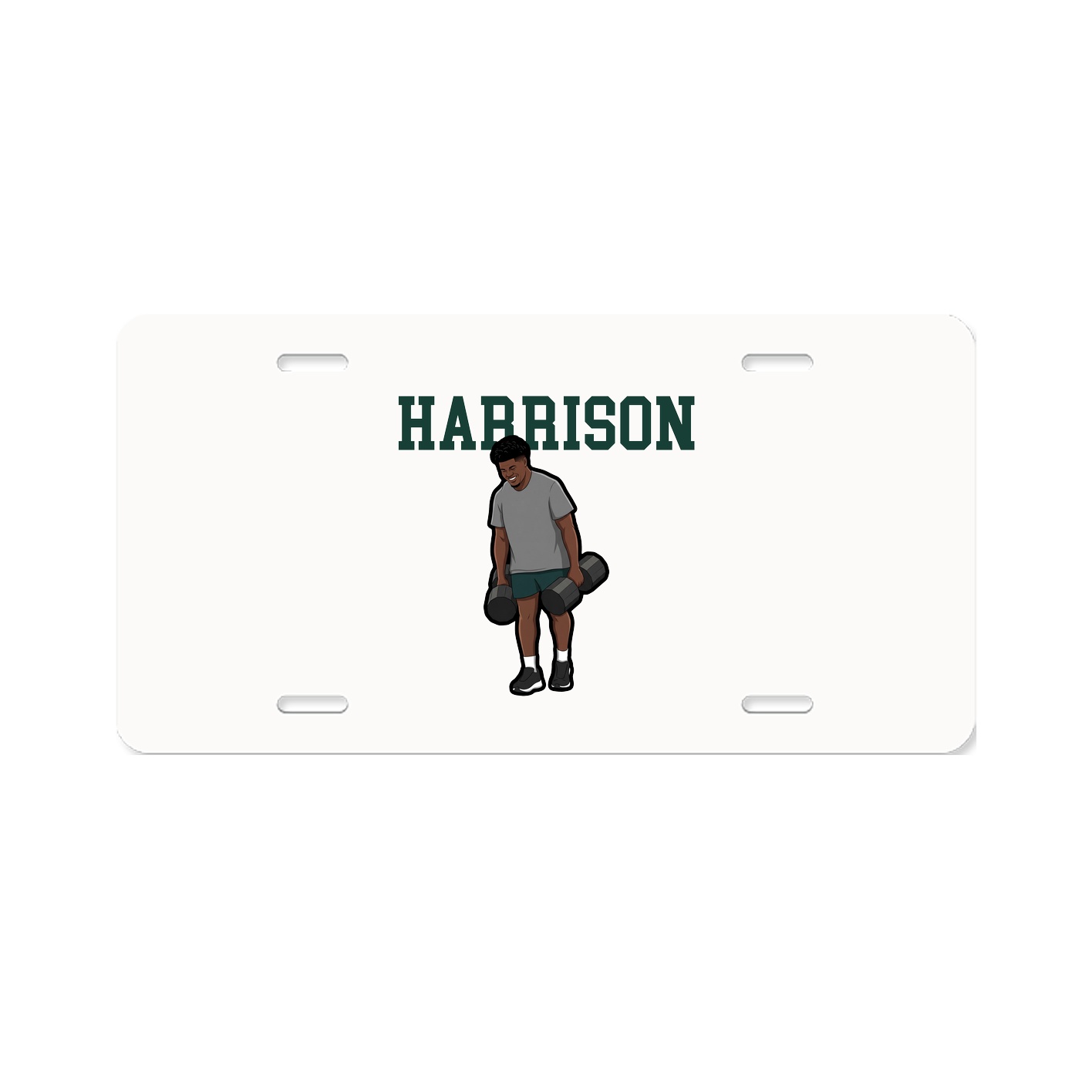 License Plate — Shirsey in Classic
