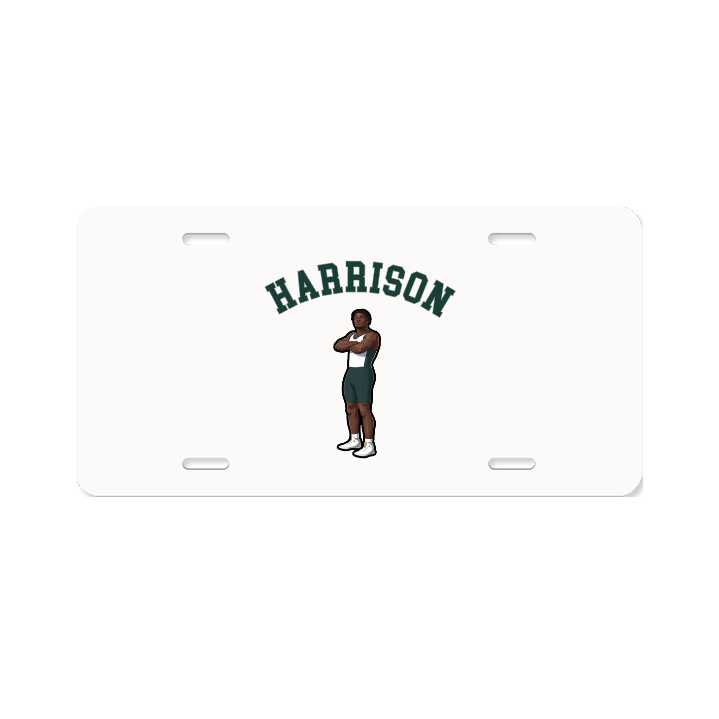 License Plate — Shirsey Arch in Classic