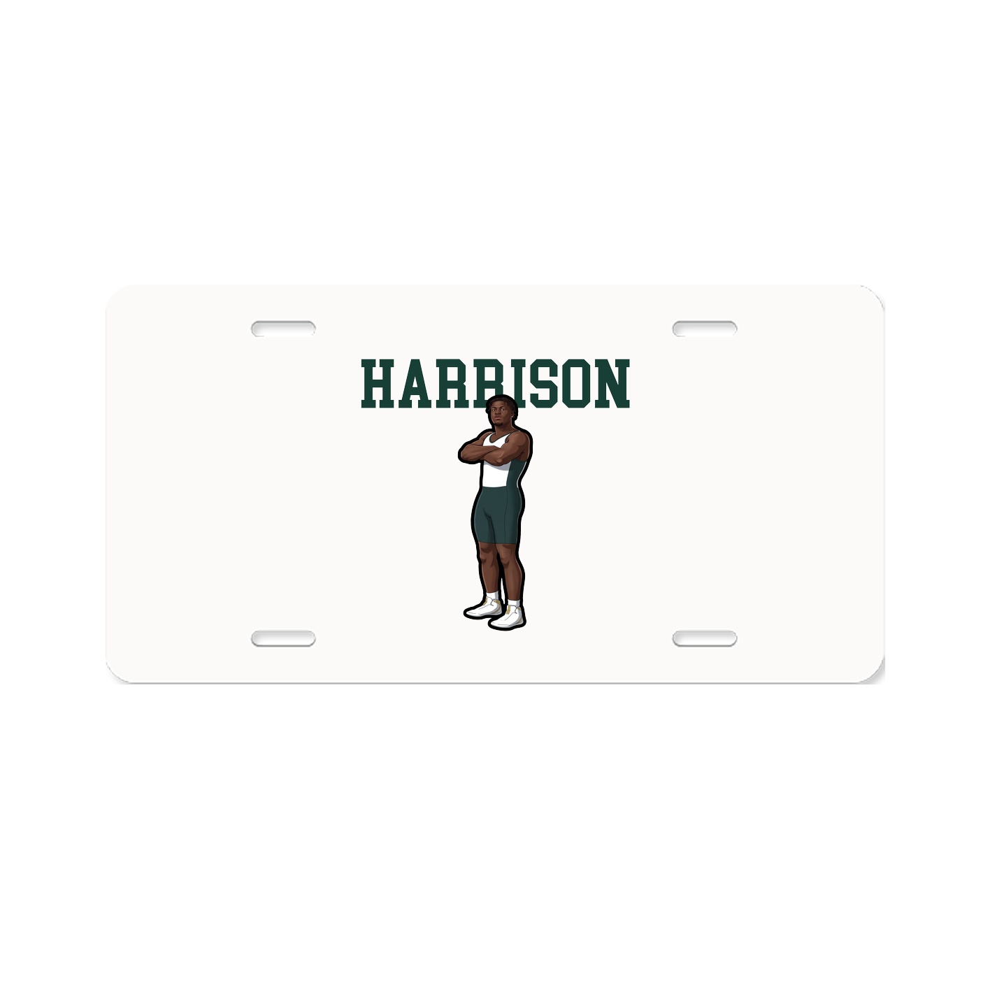 License Plate — Shirsey in Classic