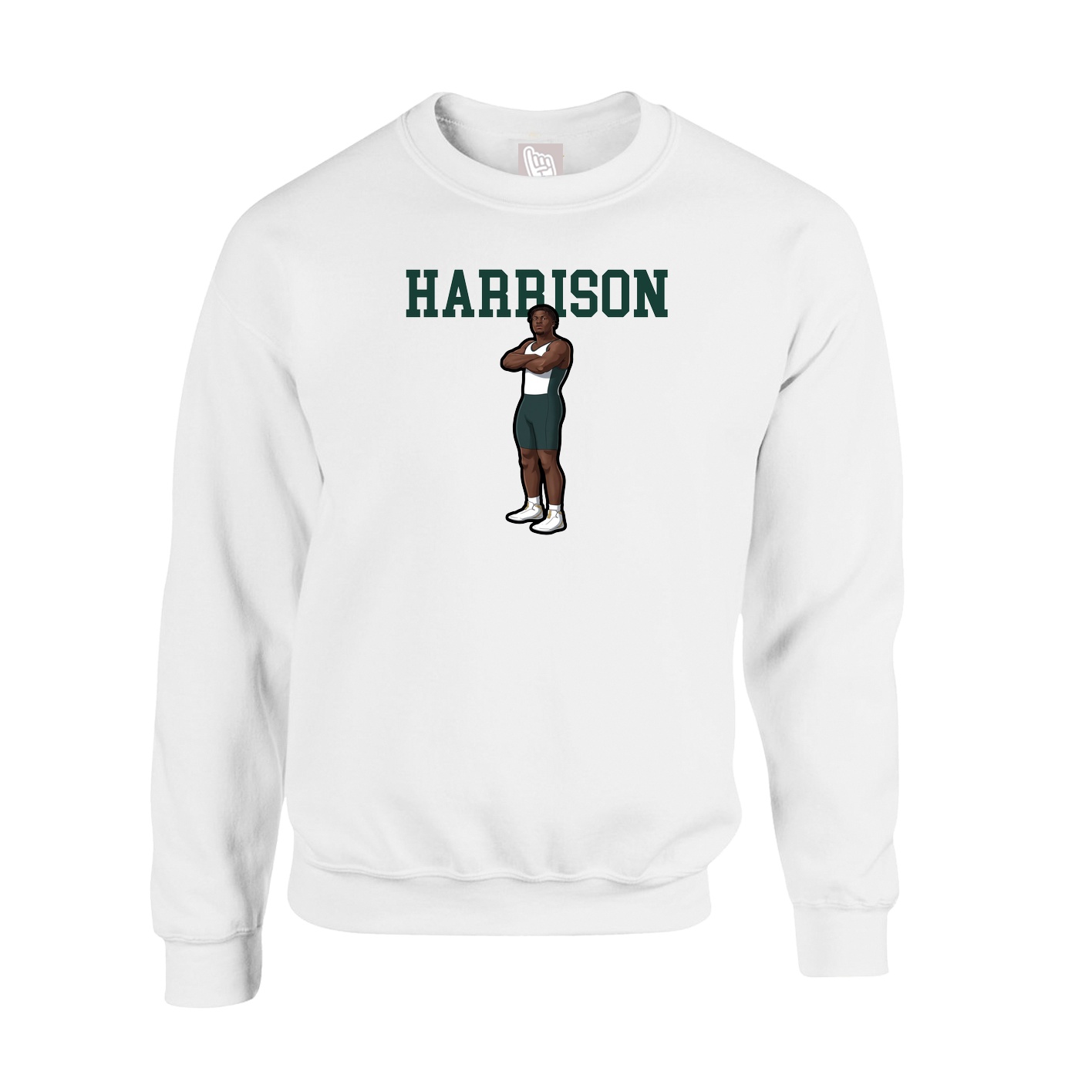 Fleece Crew — Shirsey in White
