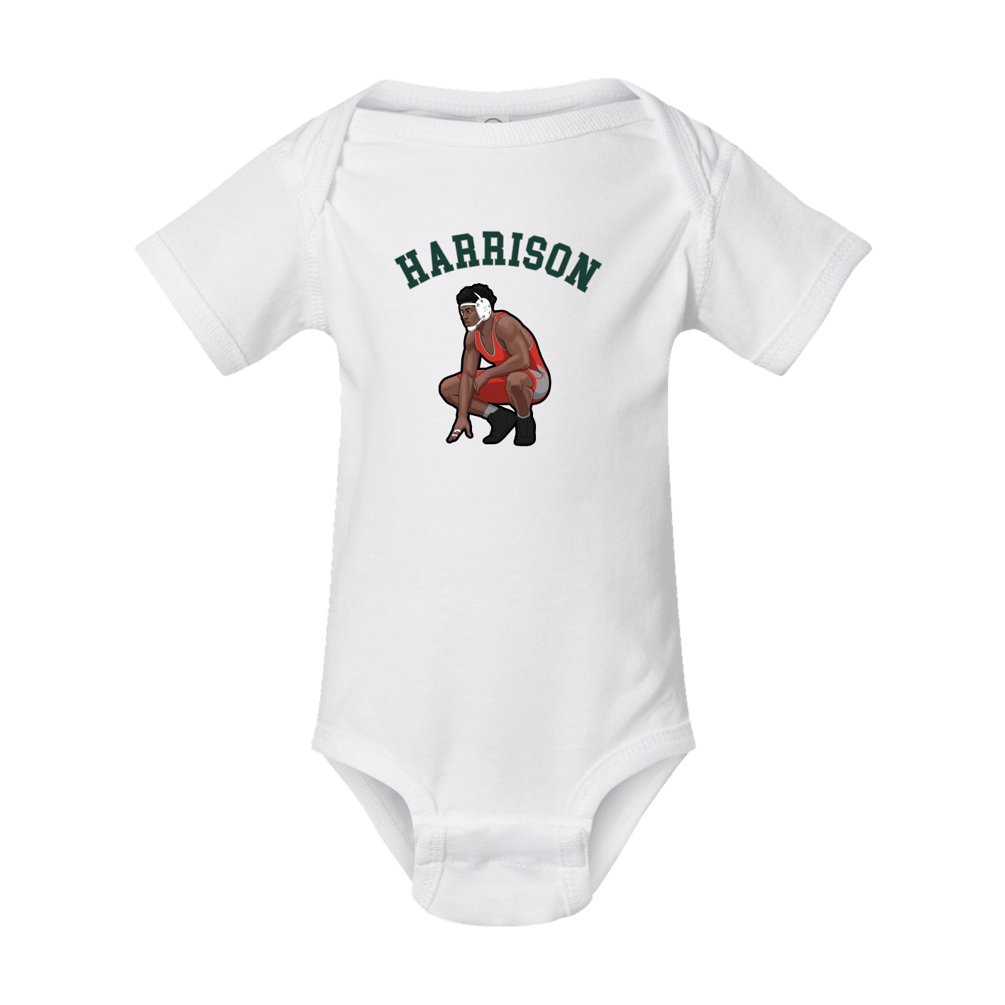 Baby Onesie — Shirsey Arch in White