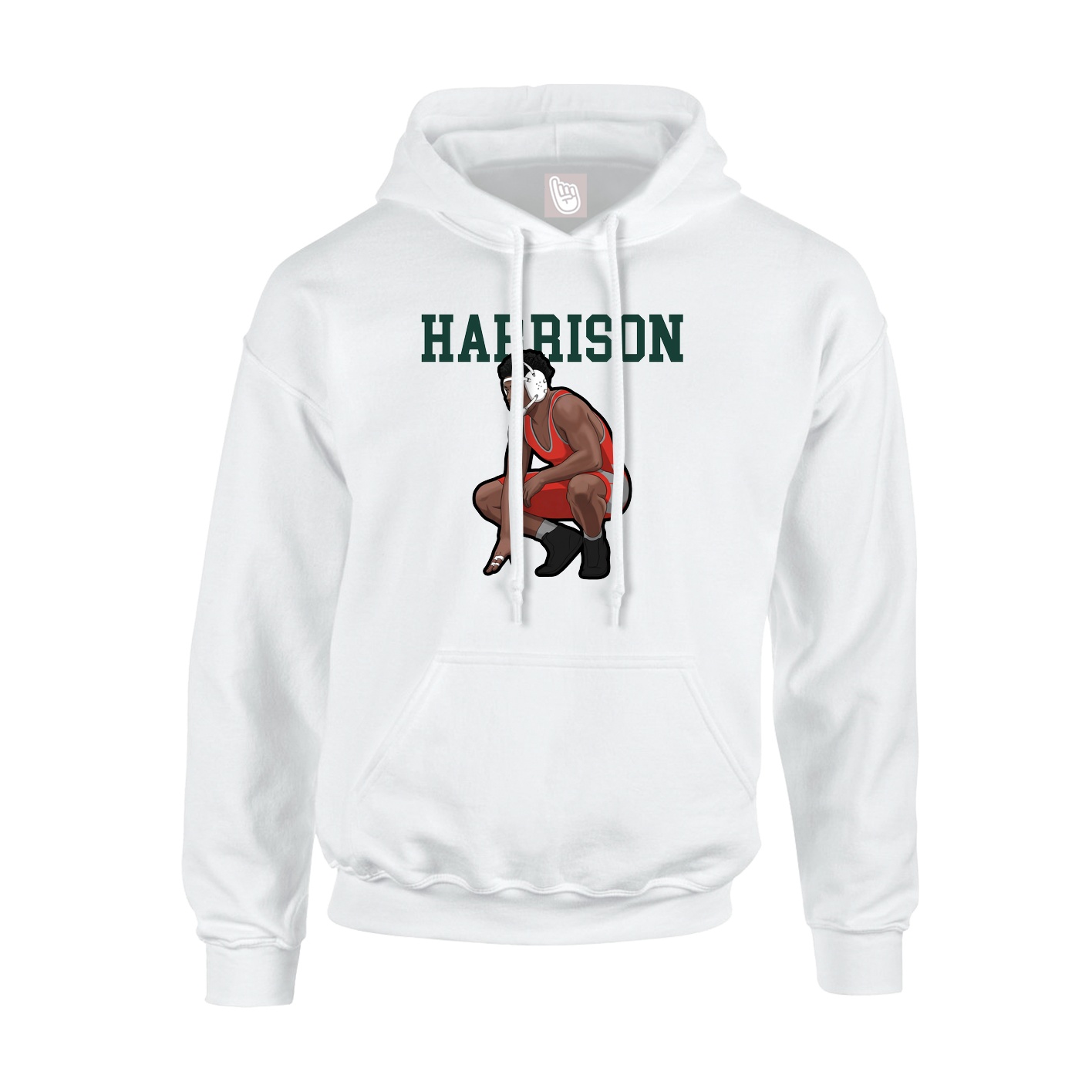 Youth Hoodie — Shirsey in White