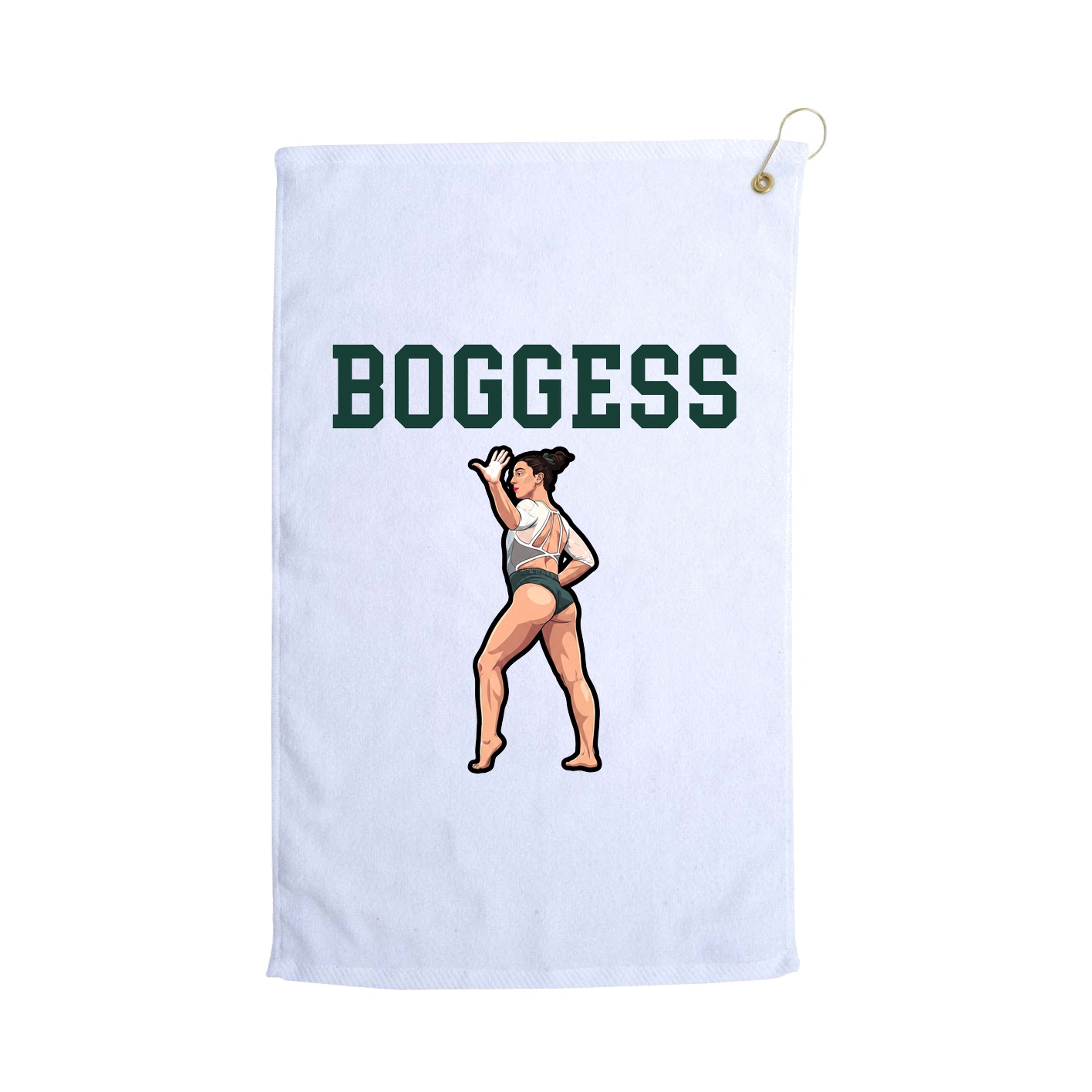 Golf Towel — Shirsey in White