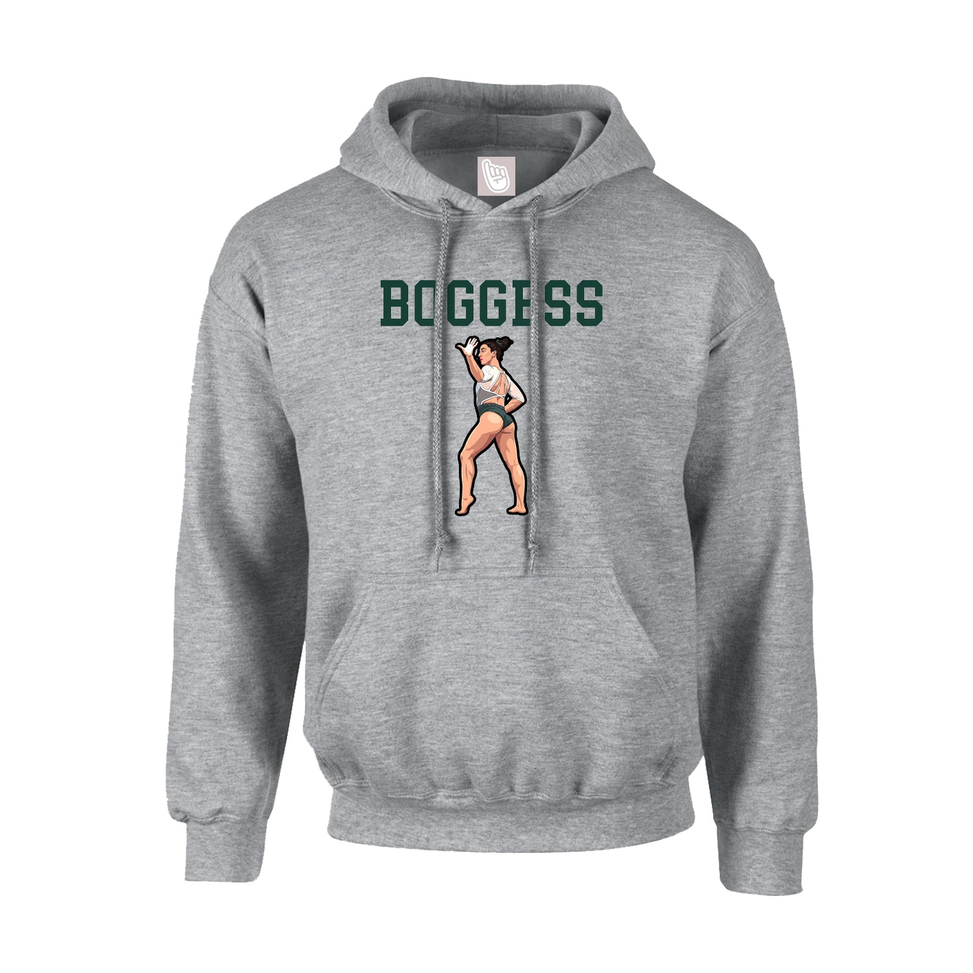 Hoodie — Shirsey in Grey