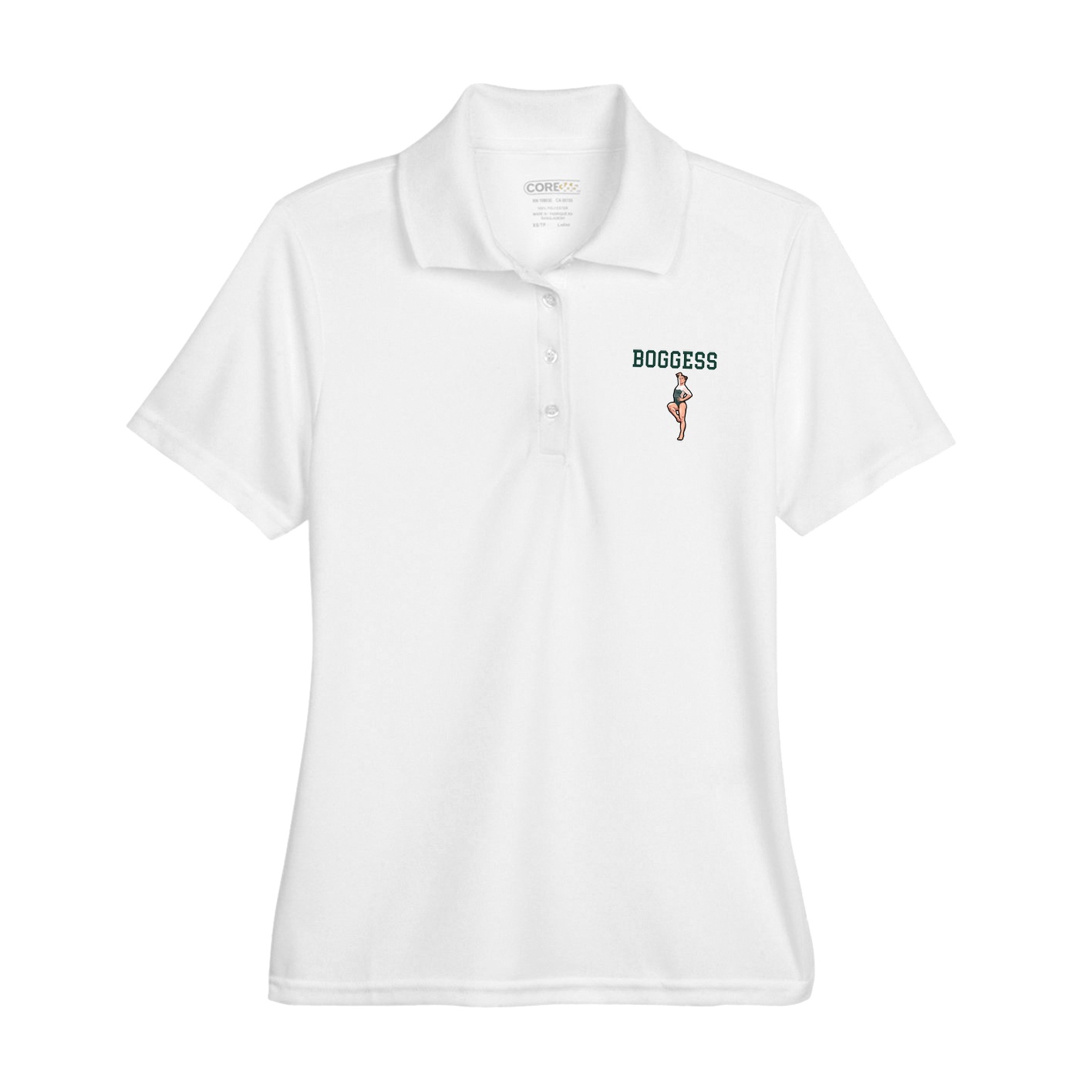 Womens Performance Polo — Shirsey in White