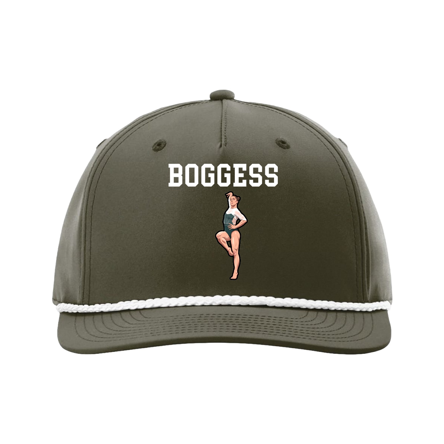Five-Panel Classic Rope Cap — Shirsey in Green