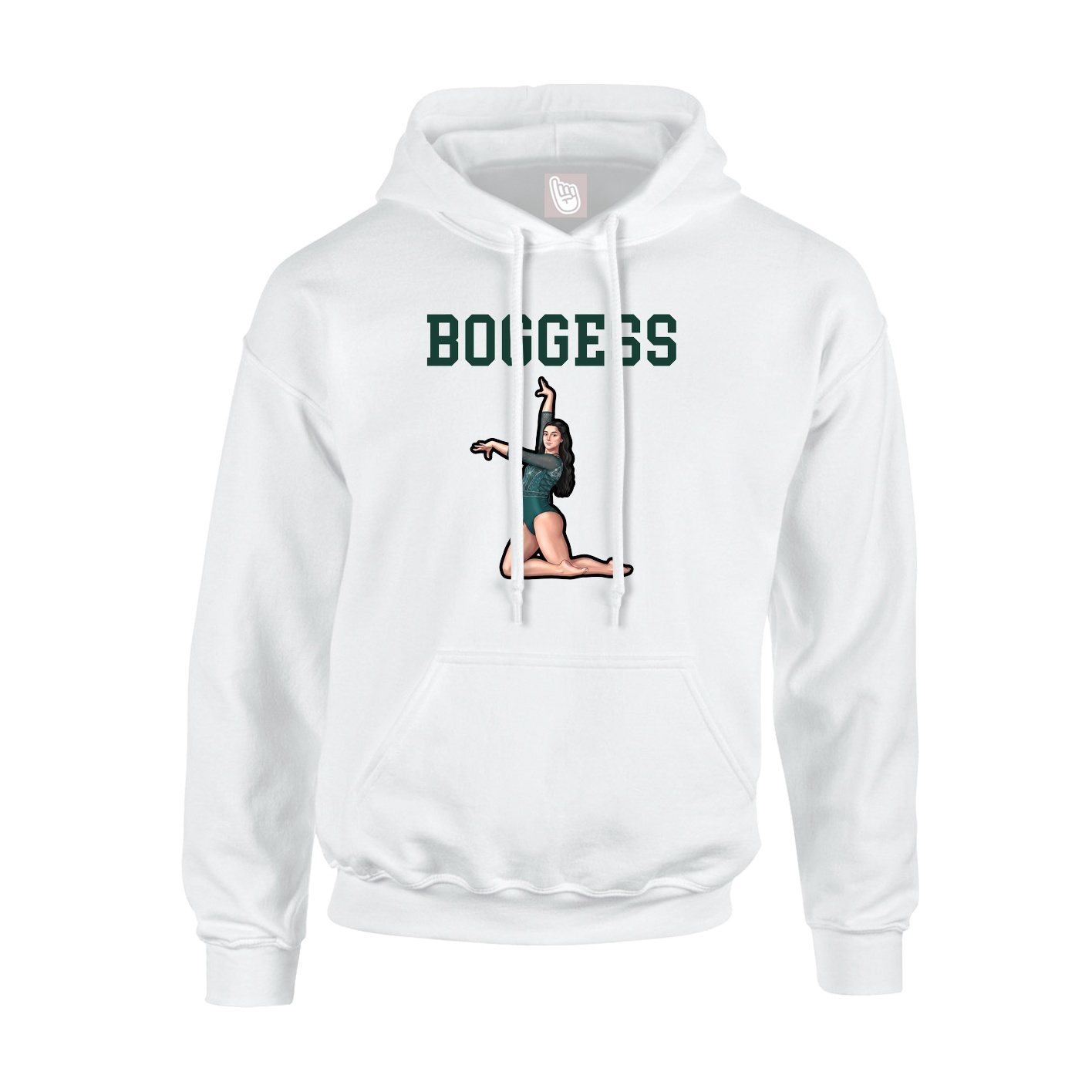 Hoodie — Shirsey in White