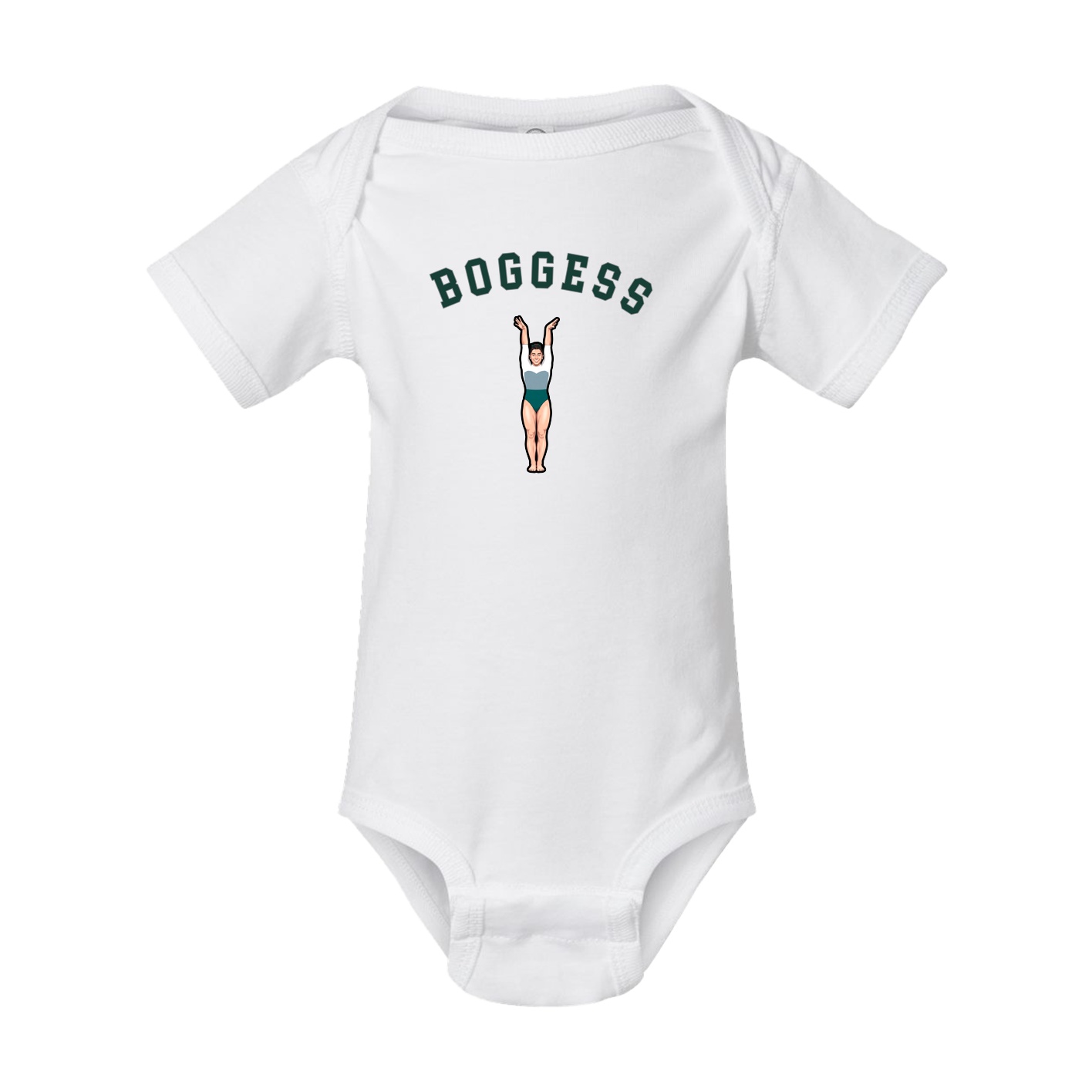 Baby Onesie — Shirsey Arch in White
