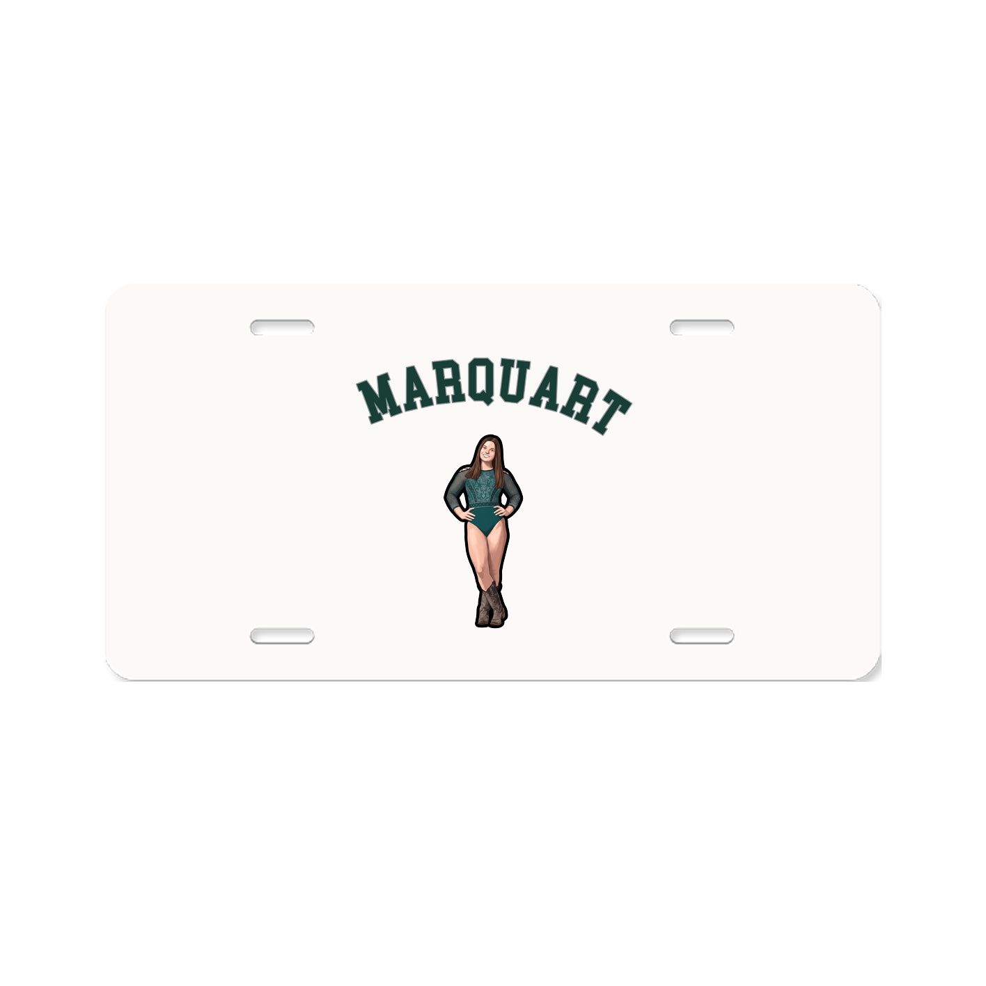 License Plate — Shirsey Arch in Classic