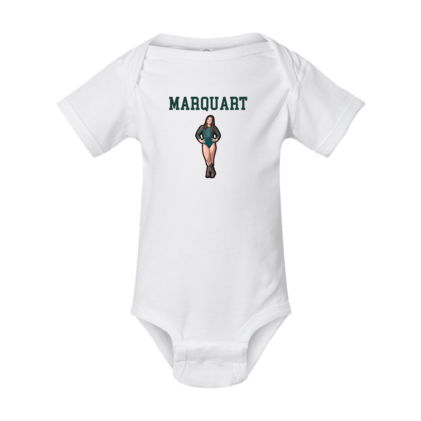 Baby Onesie — Shirsey in White