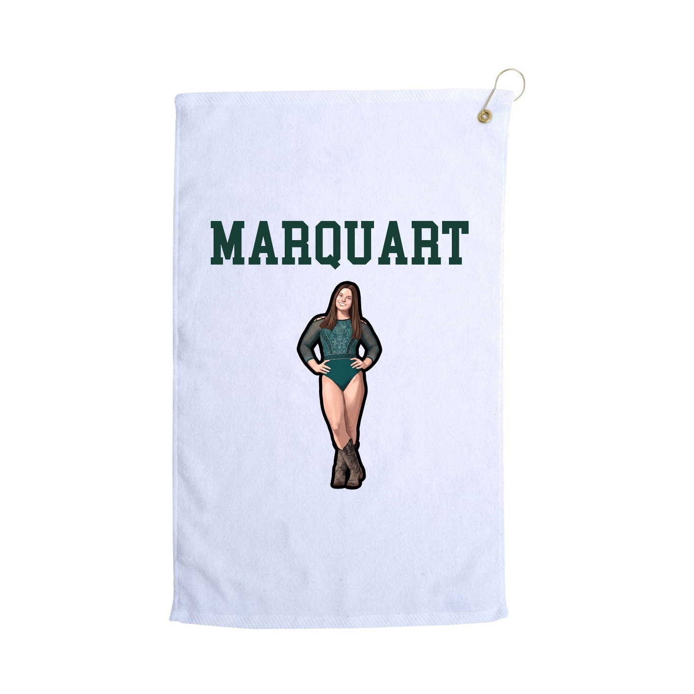 Golf Towel — Shirsey in White