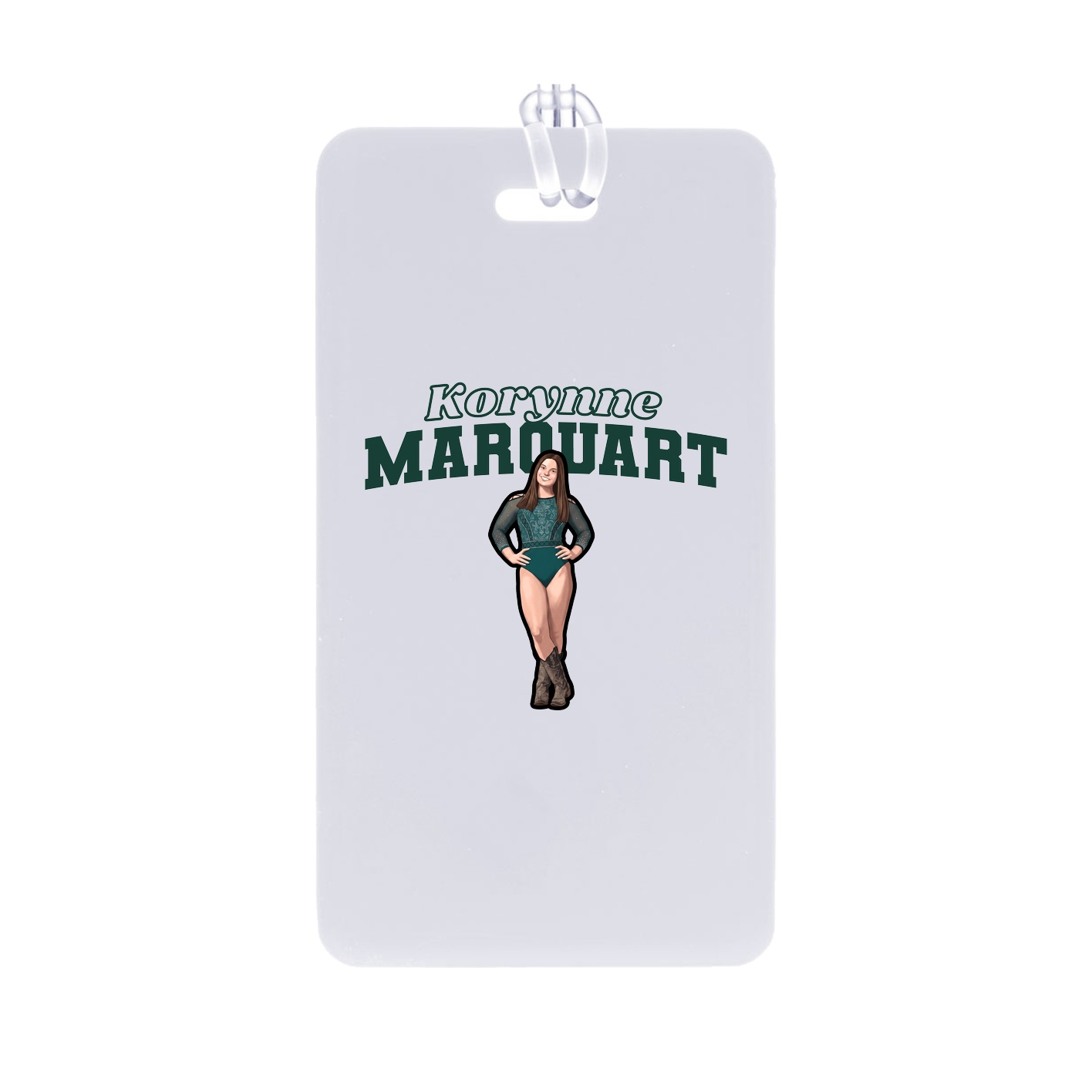 Bag Tag — Name Arch in Classic