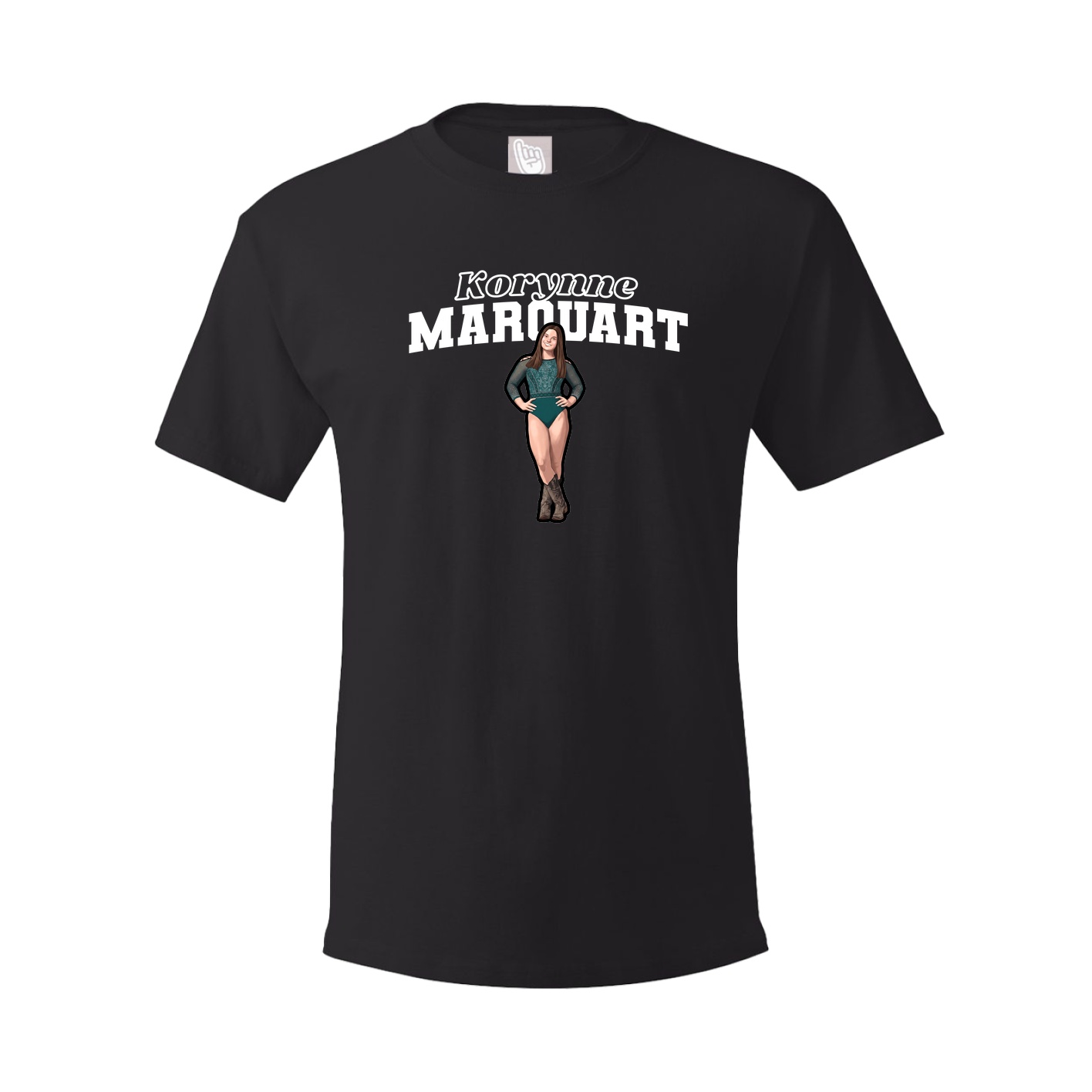 Tee — Name Arch in Black
