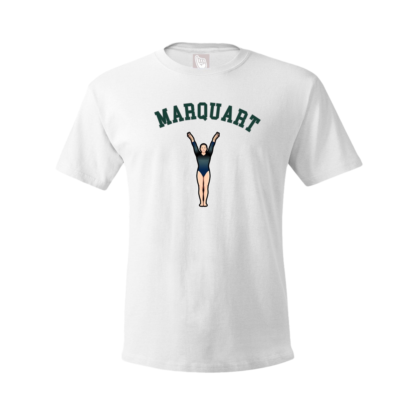 Tee — Shirsey Arch in White