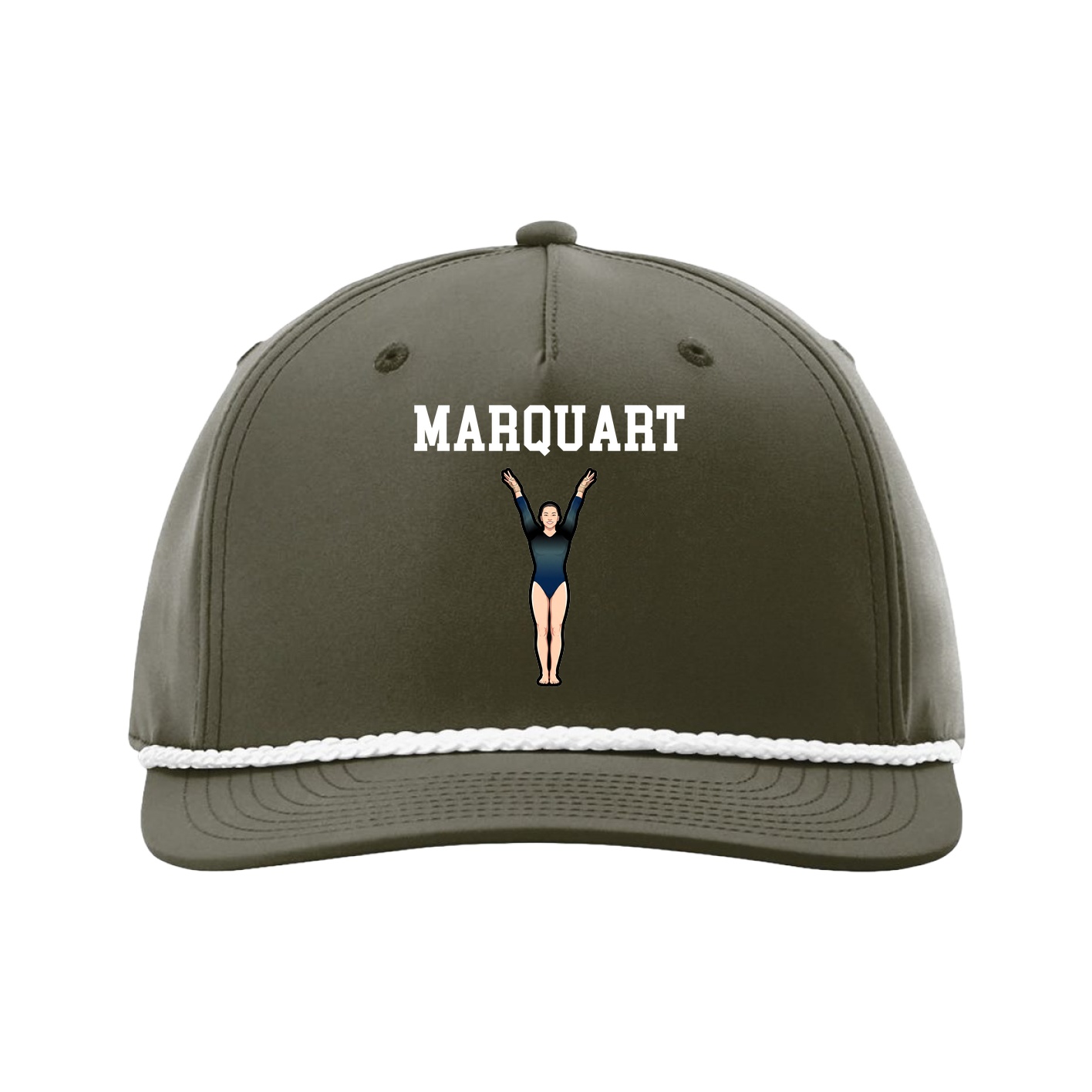 Five-Panel Classic Rope Cap — Shirsey in Green