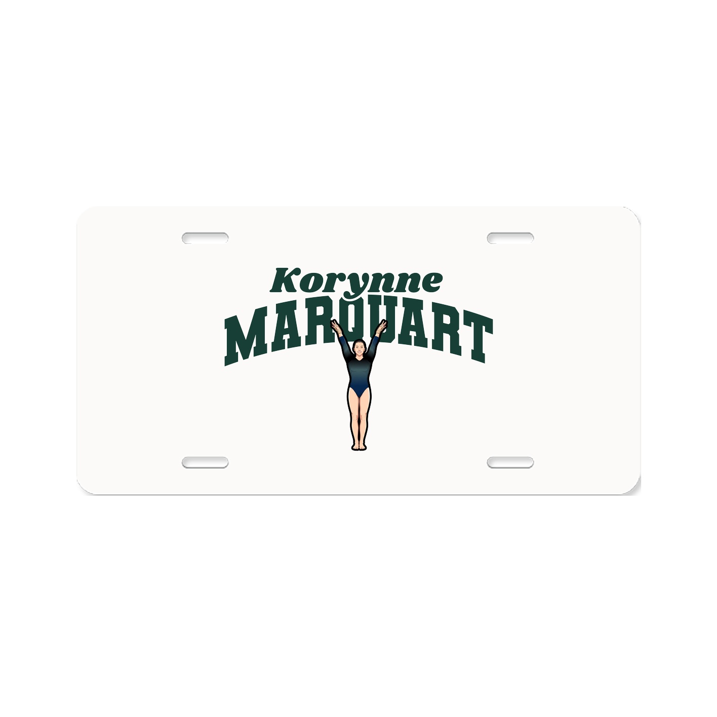 License Plate — Signature Arch in Classic