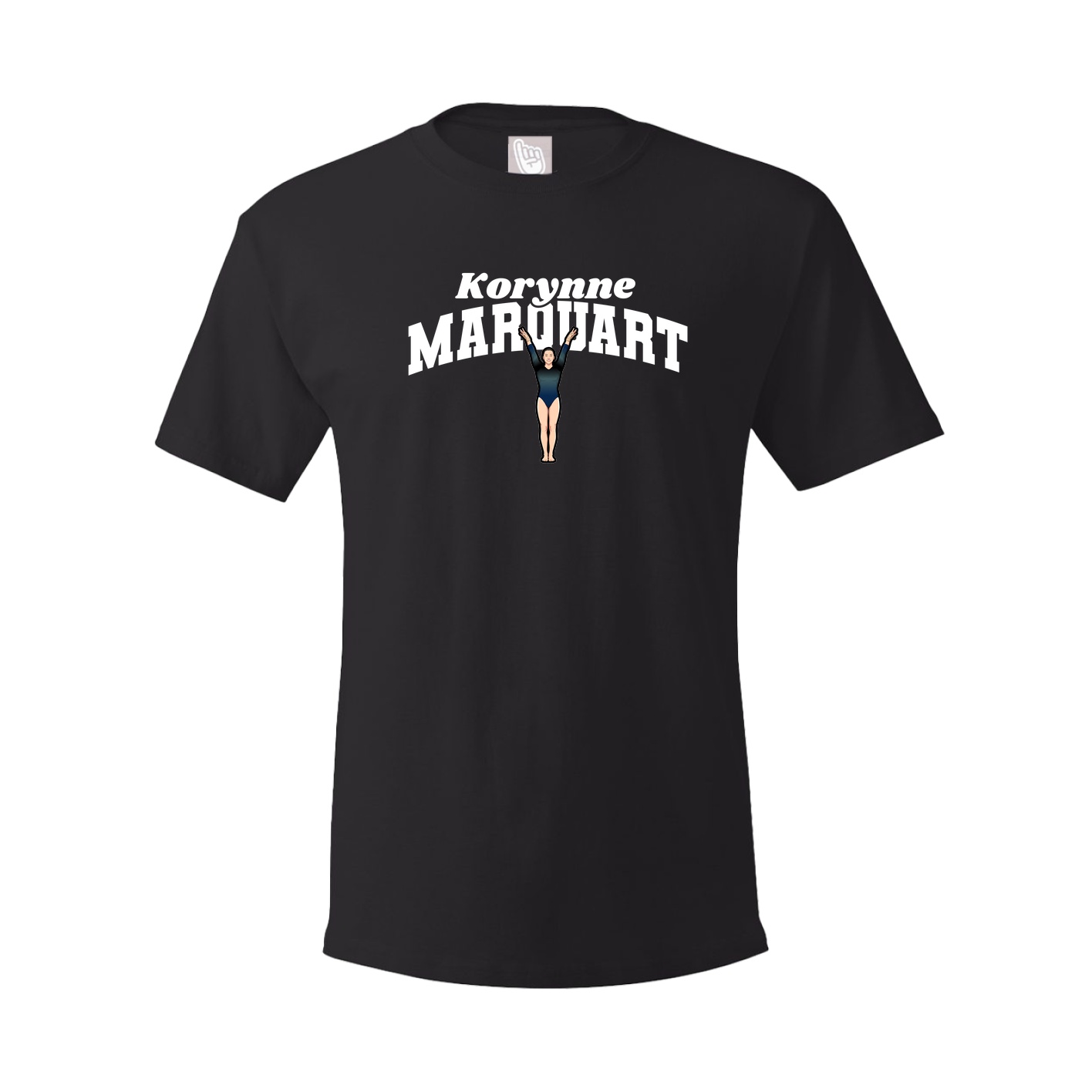 Youth Tee — Signature Arch in Black