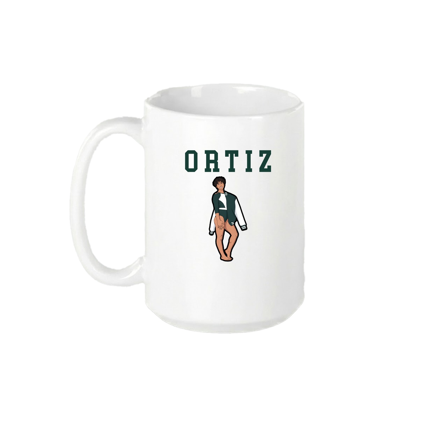 15oz Coffee Mug — Shirsey in White