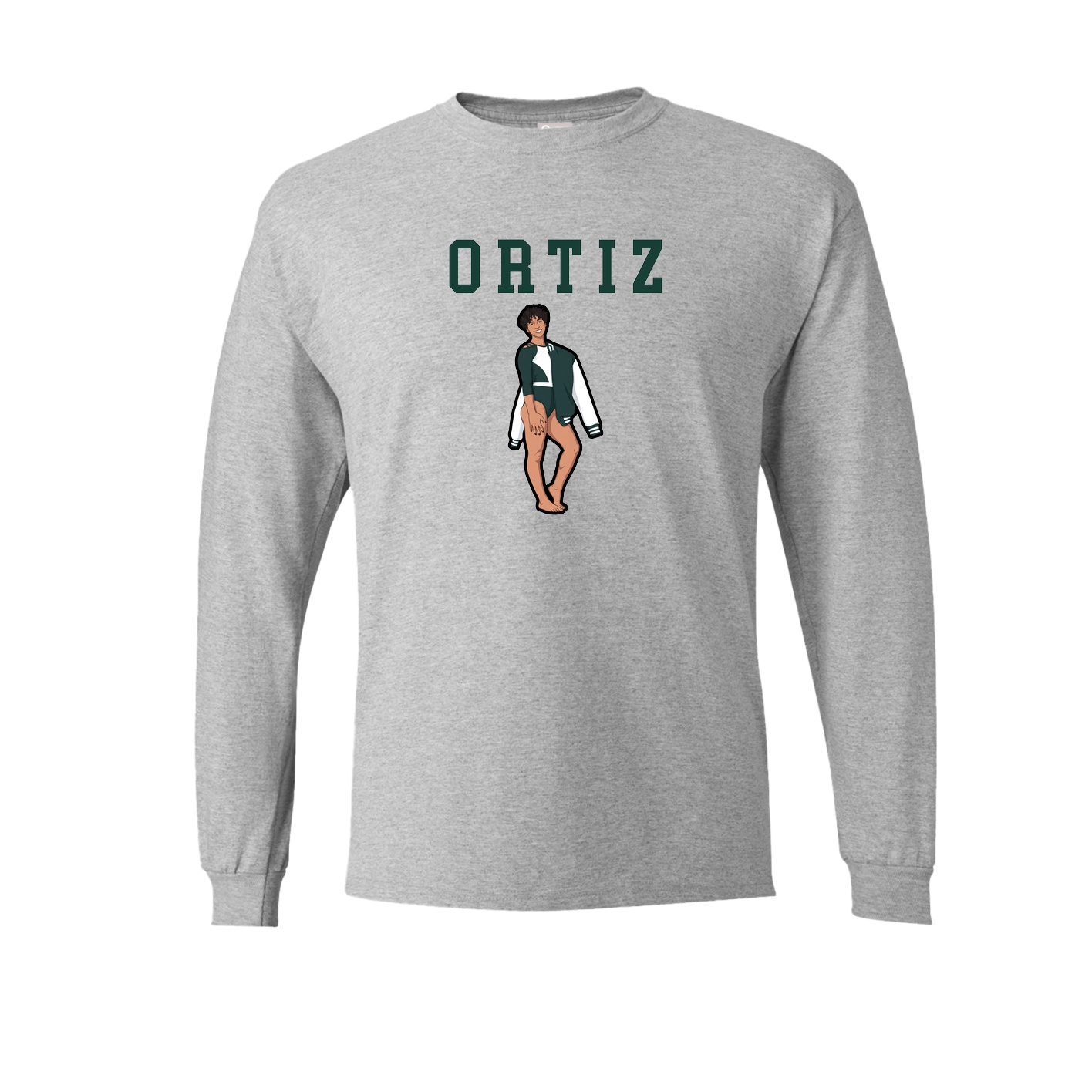 Long Sleeve Tee — Shirsey in Grey