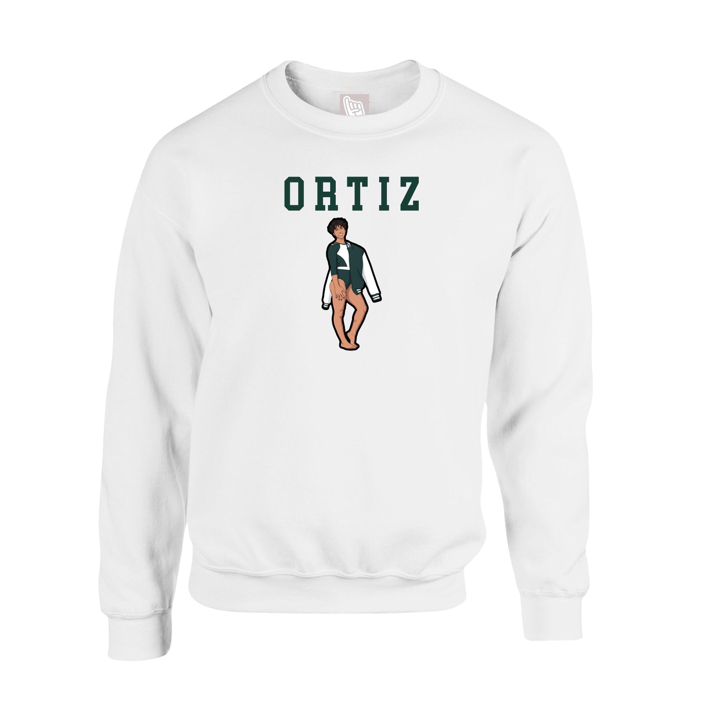 Fleece Crew — Shirsey in White