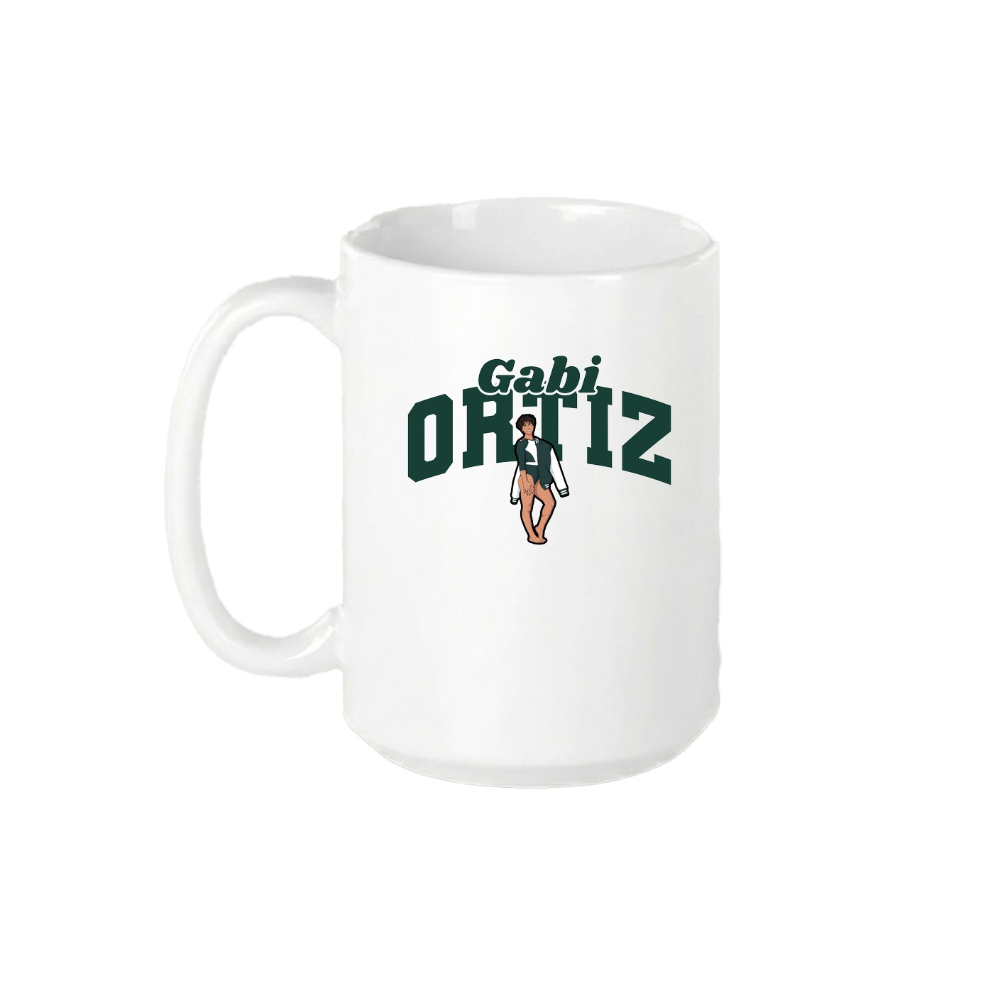 15oz Coffee Mug — Signature Arch in White