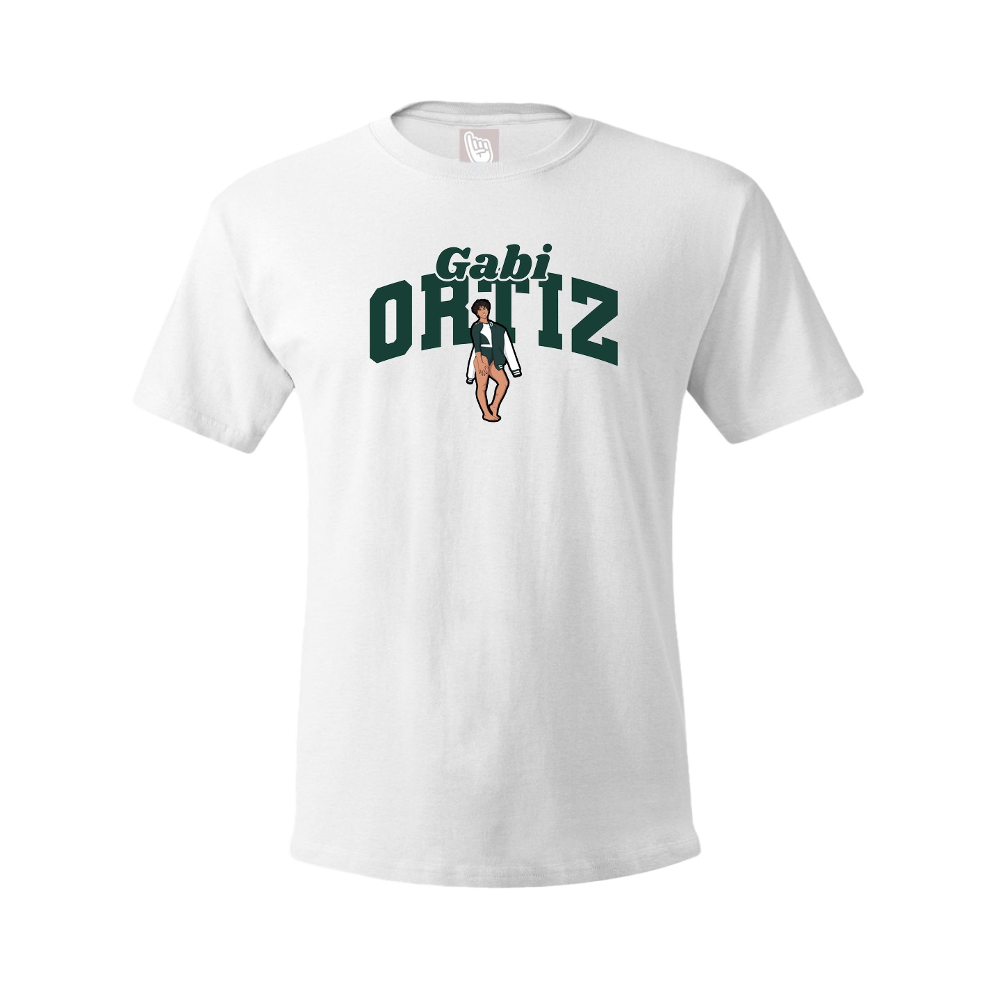 Youth Tee — Signature Arch in White