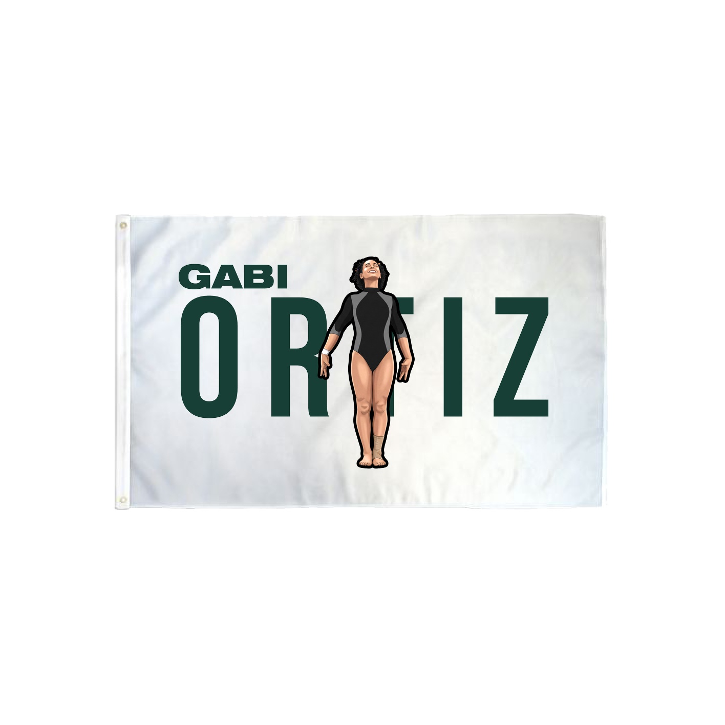 3x5 Flag — Player Name in Classic