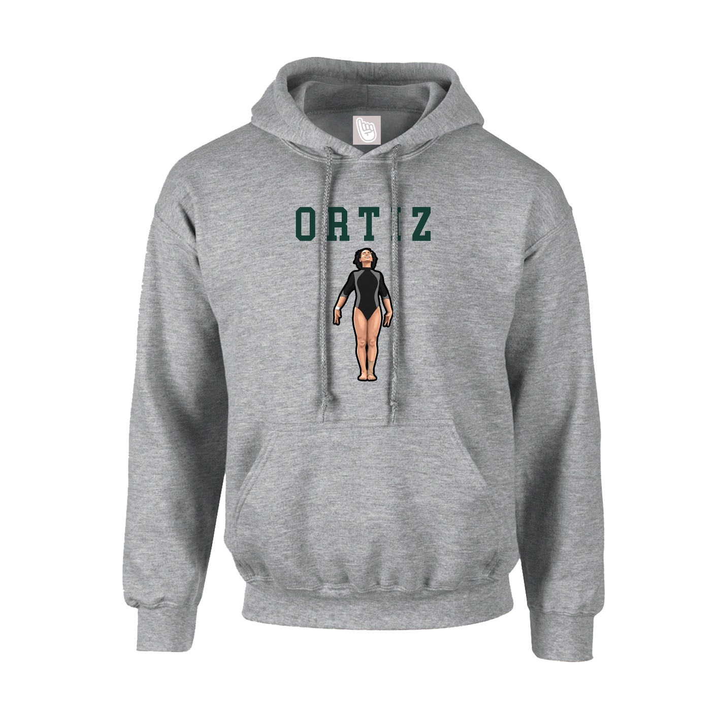 Hoodie — Shirsey in Grey