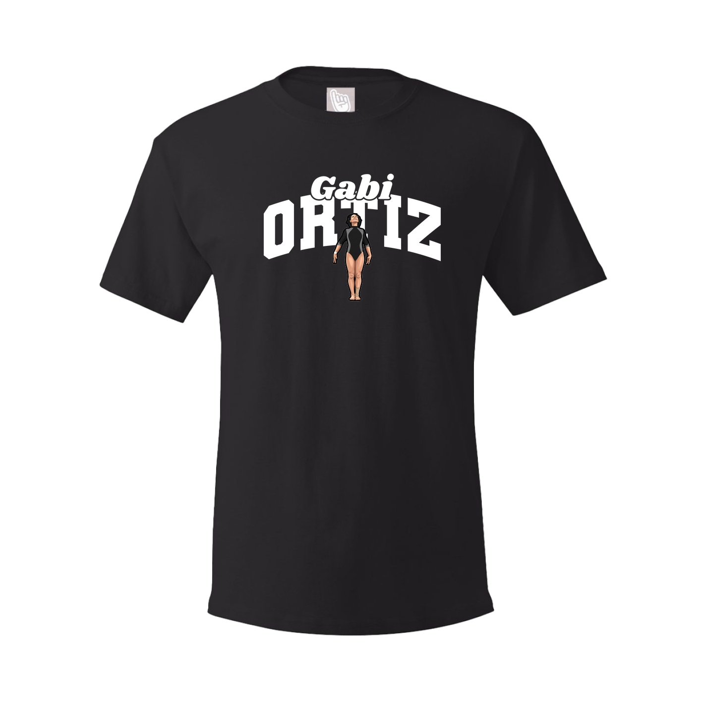 Youth Tee — Signature Arch in Black