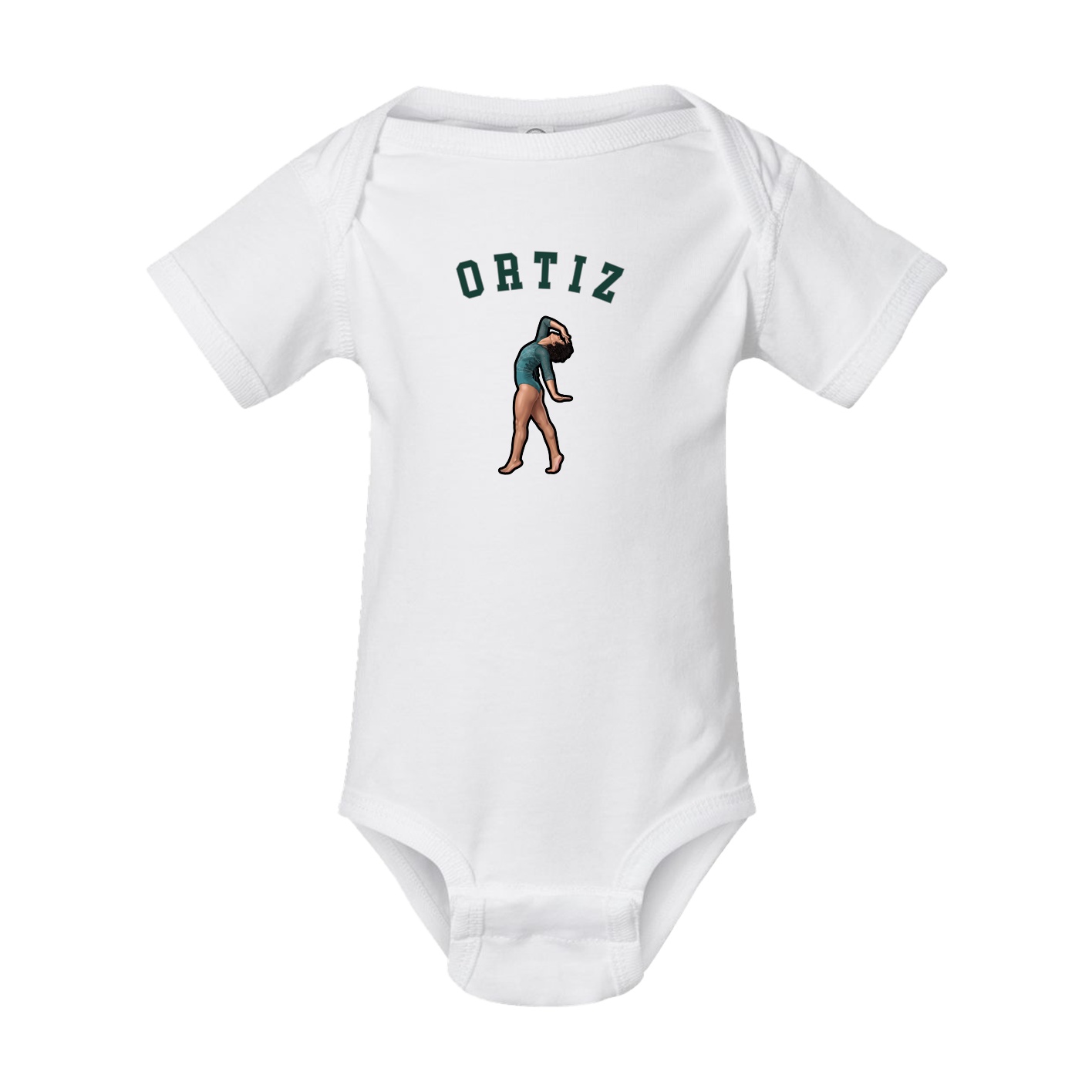Baby Onesie — Shirsey Arch in White