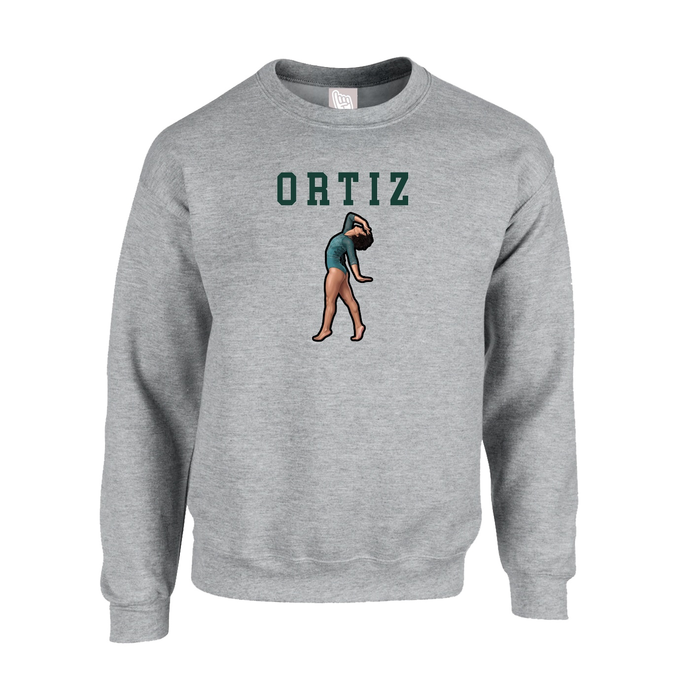 Fleece Crew — Shirsey in Grey
