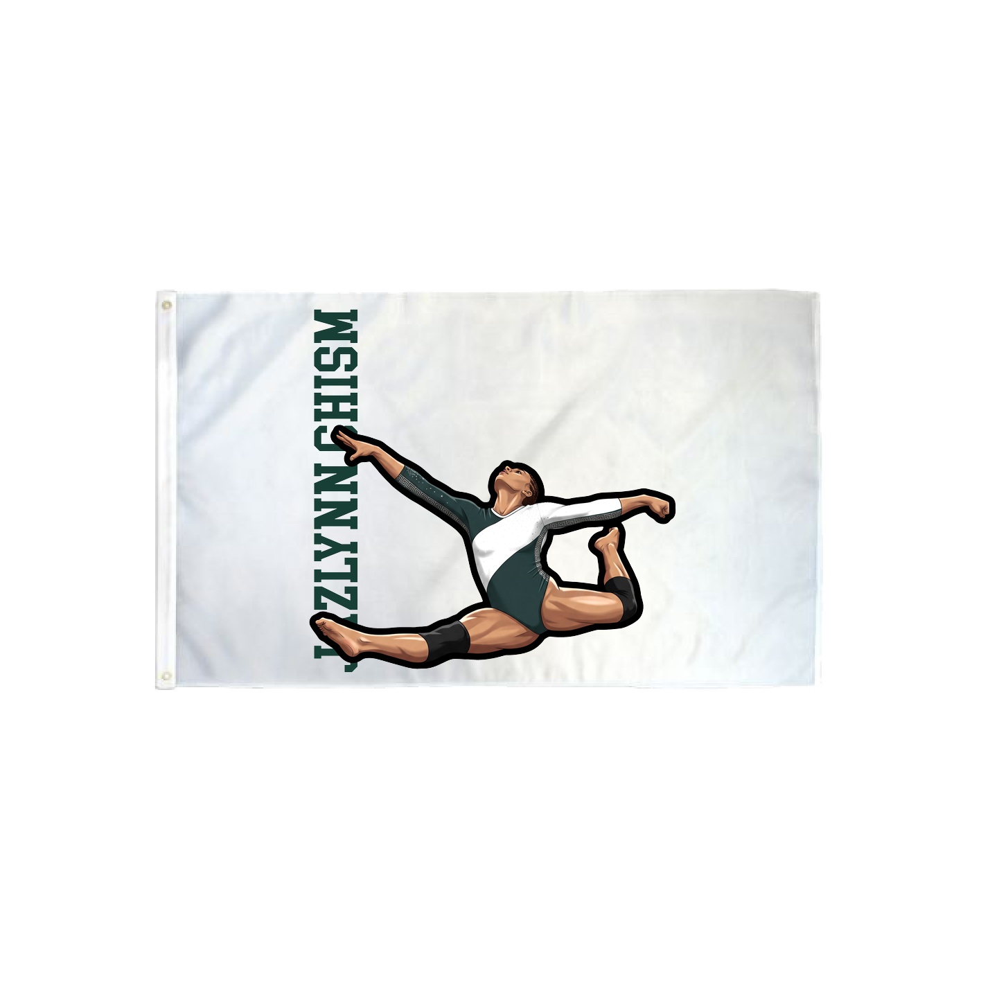3x5 Flag — Name Vertical in Classic