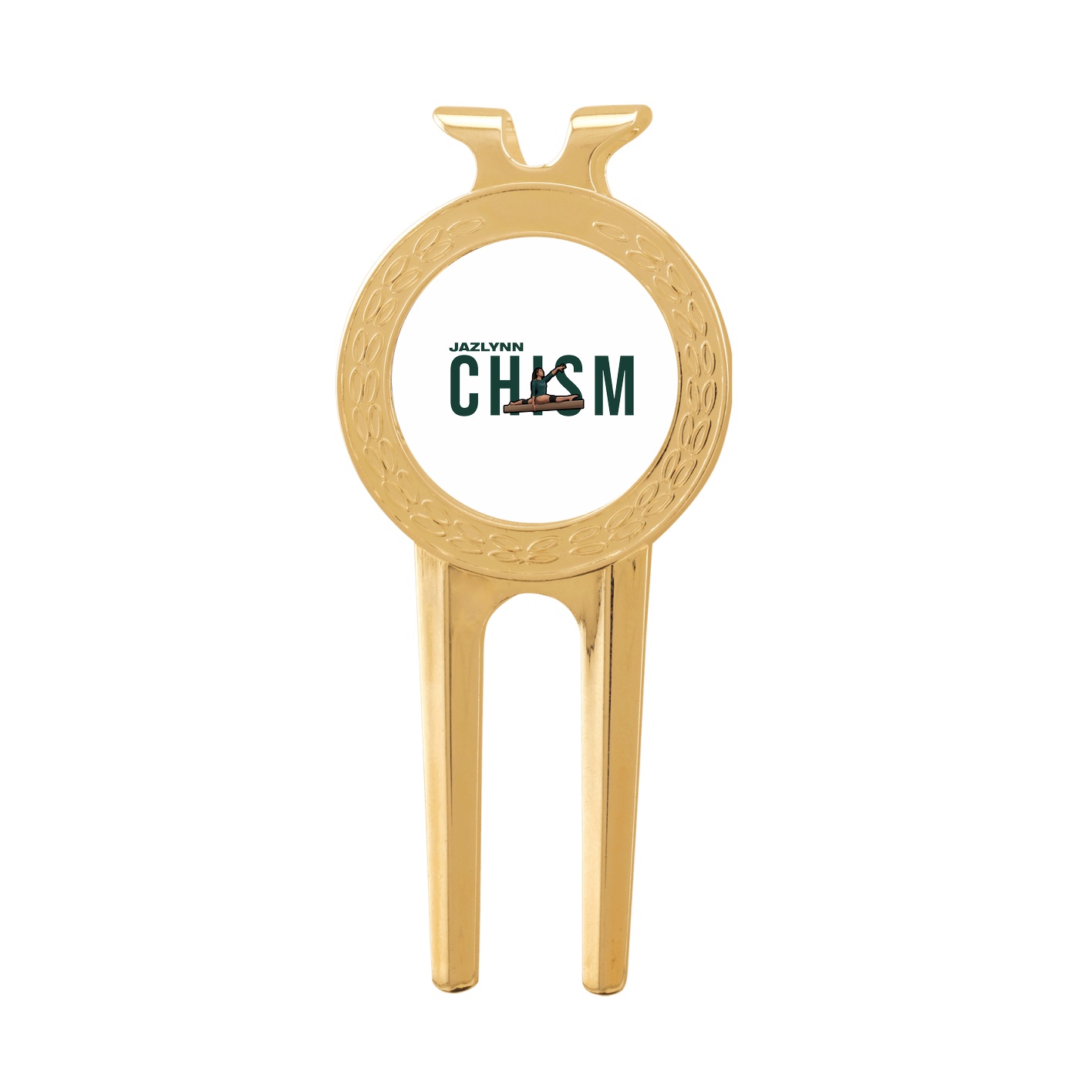 Divot Tool with Ball Marker — Player Name in Classic
